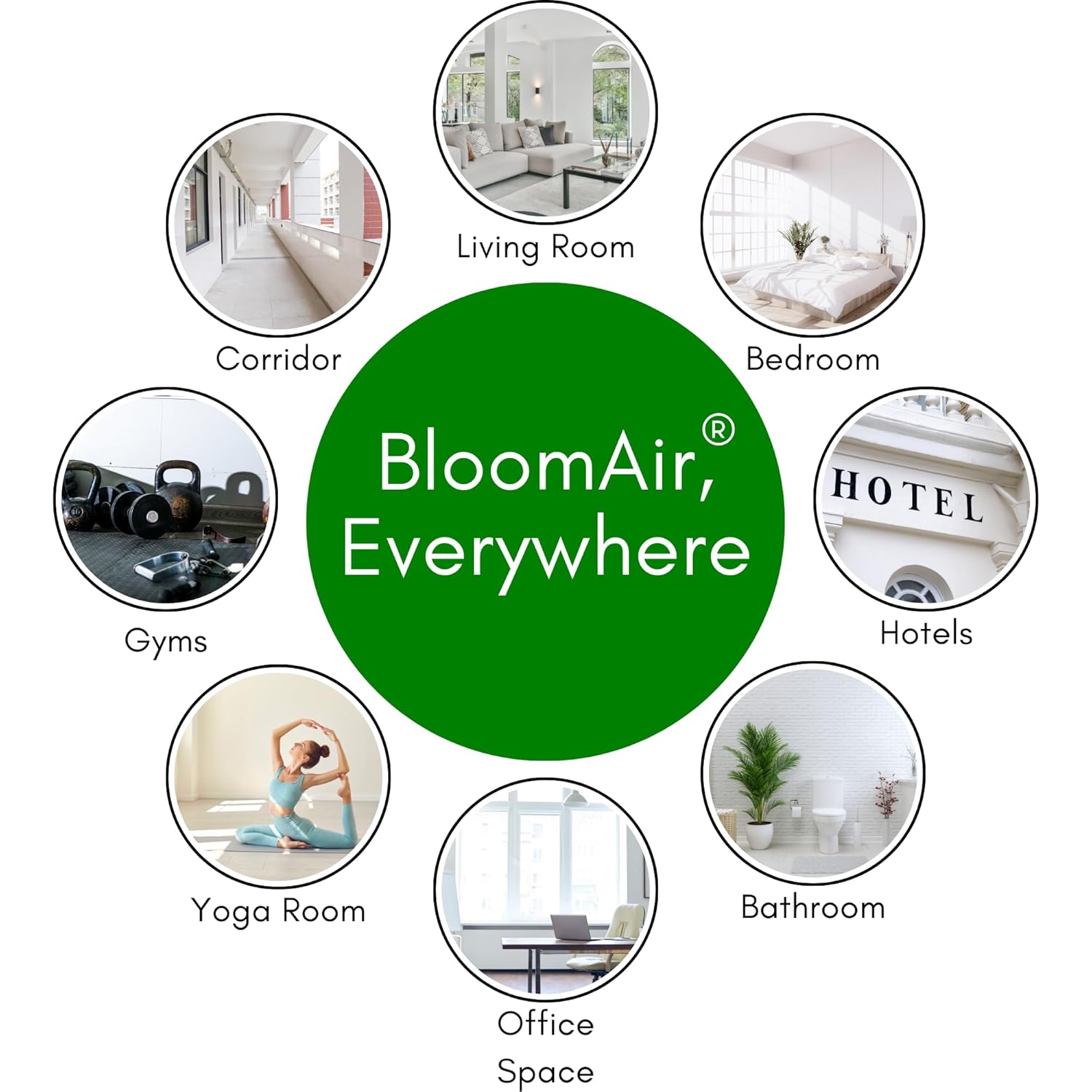 BloomAir Lemongrass Natural Diffuser Oil for Home Fragrance, 100ml Refill, Water-Soluble, Strong & Long-Lasting Aroma Infused with 3X Hyper Boost Action for use in Home and Office 7