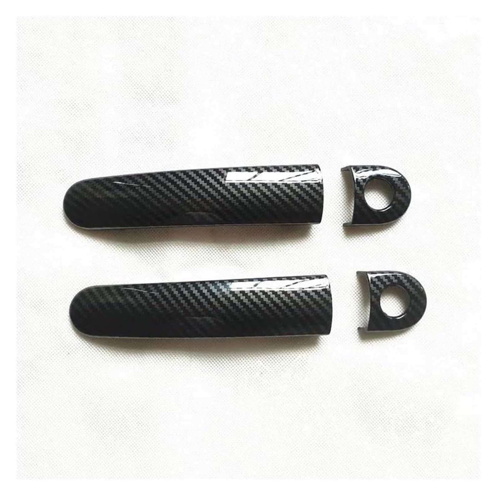 FANGZIQQ Car Door Handle Cap Cover for SEAT for Leon 1M MK1 1P MK2 for Cupra FR Accessories Door Handle Cover Trim Handles Covers(2dk-2)
