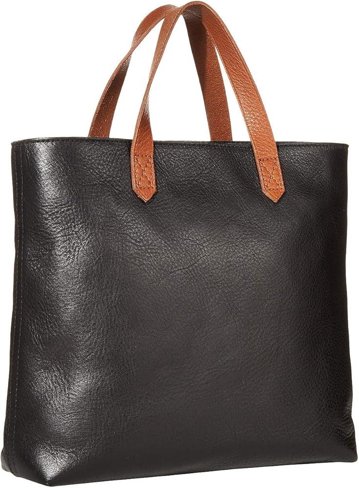 Madewell The Zip-Top Transport Crossbody True Black/Brown One Size