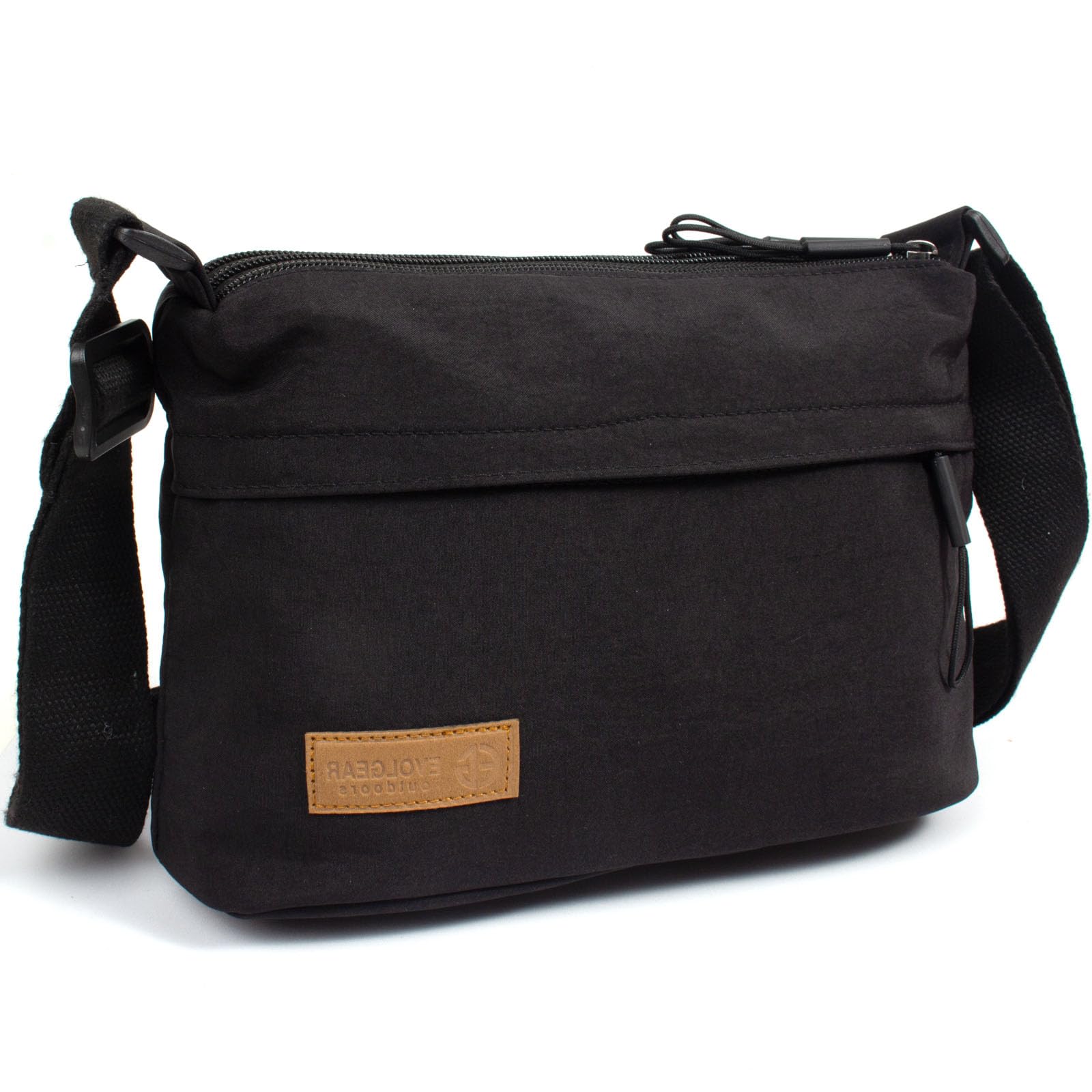 Crossbody Sling Bag Canvas Purse Small Shoulder Handbag 5 Pocket Casual Travel Messenger Hobo Bag Phone Satchel Backpack