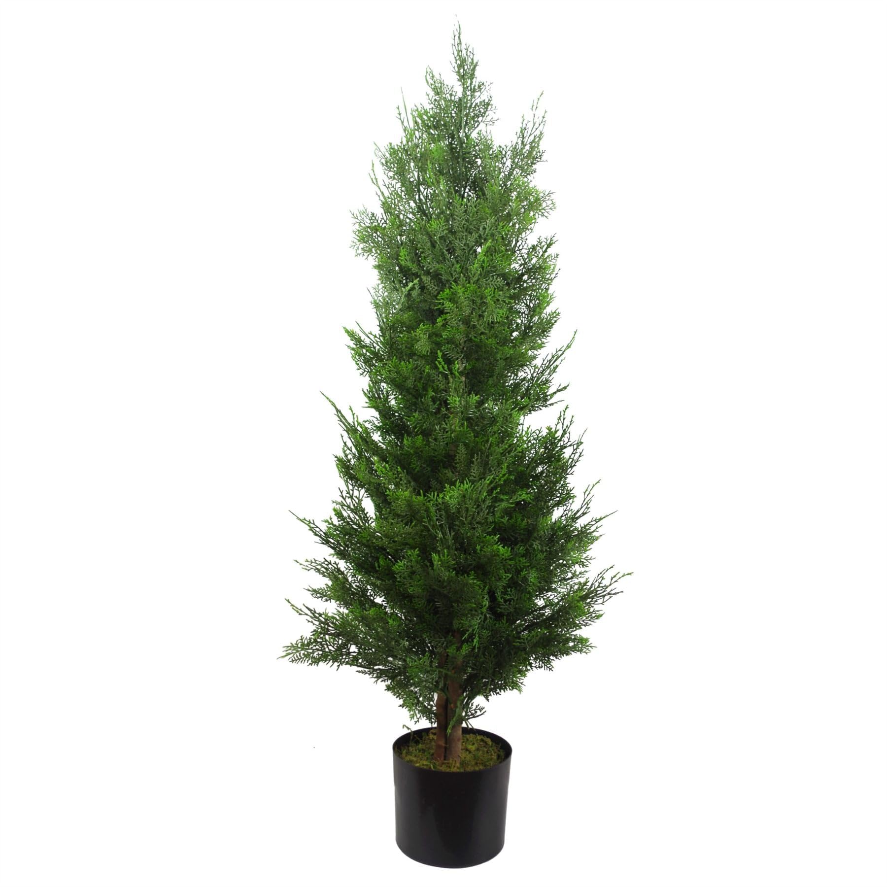 Cypress Cedar Topiary Tree Artificial 120cm Realistic Plant - Botanik - Green - Leaf