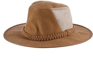 Dorfman Hat Co. Men's Soaker Hat with Mesh Back -Perfect Summer Headwear