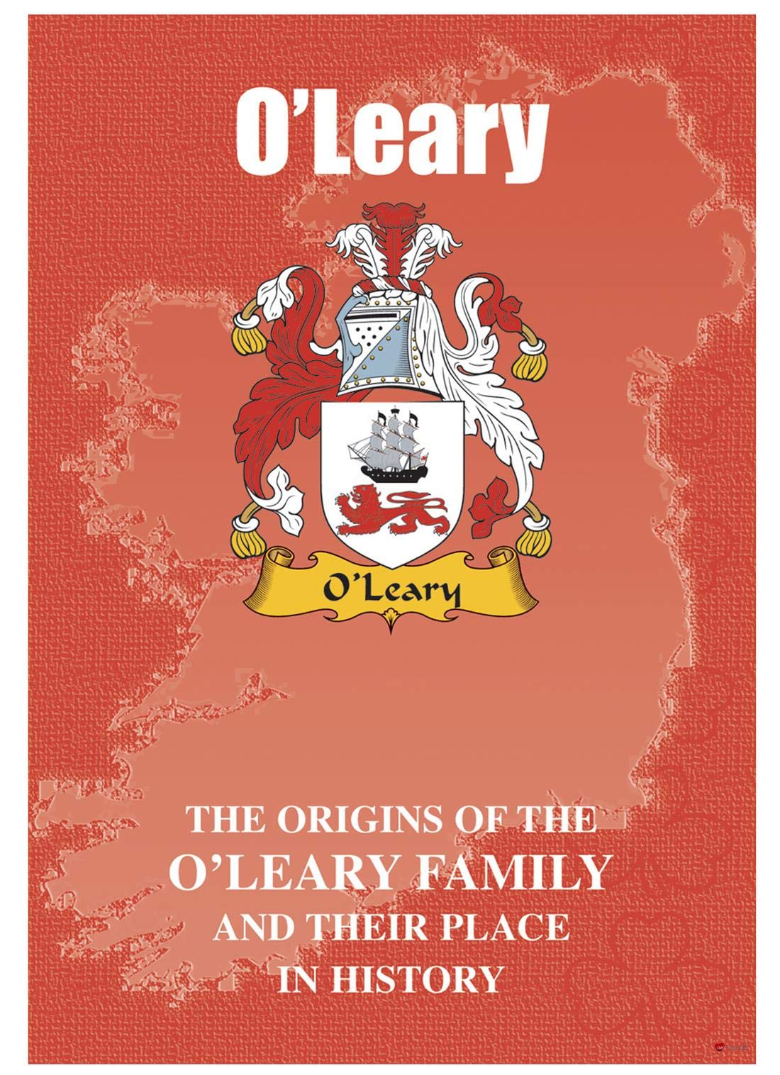 I Luv Ltd O'leary Irish Family Name History Booklet Covering The Origin Of This Famous Name