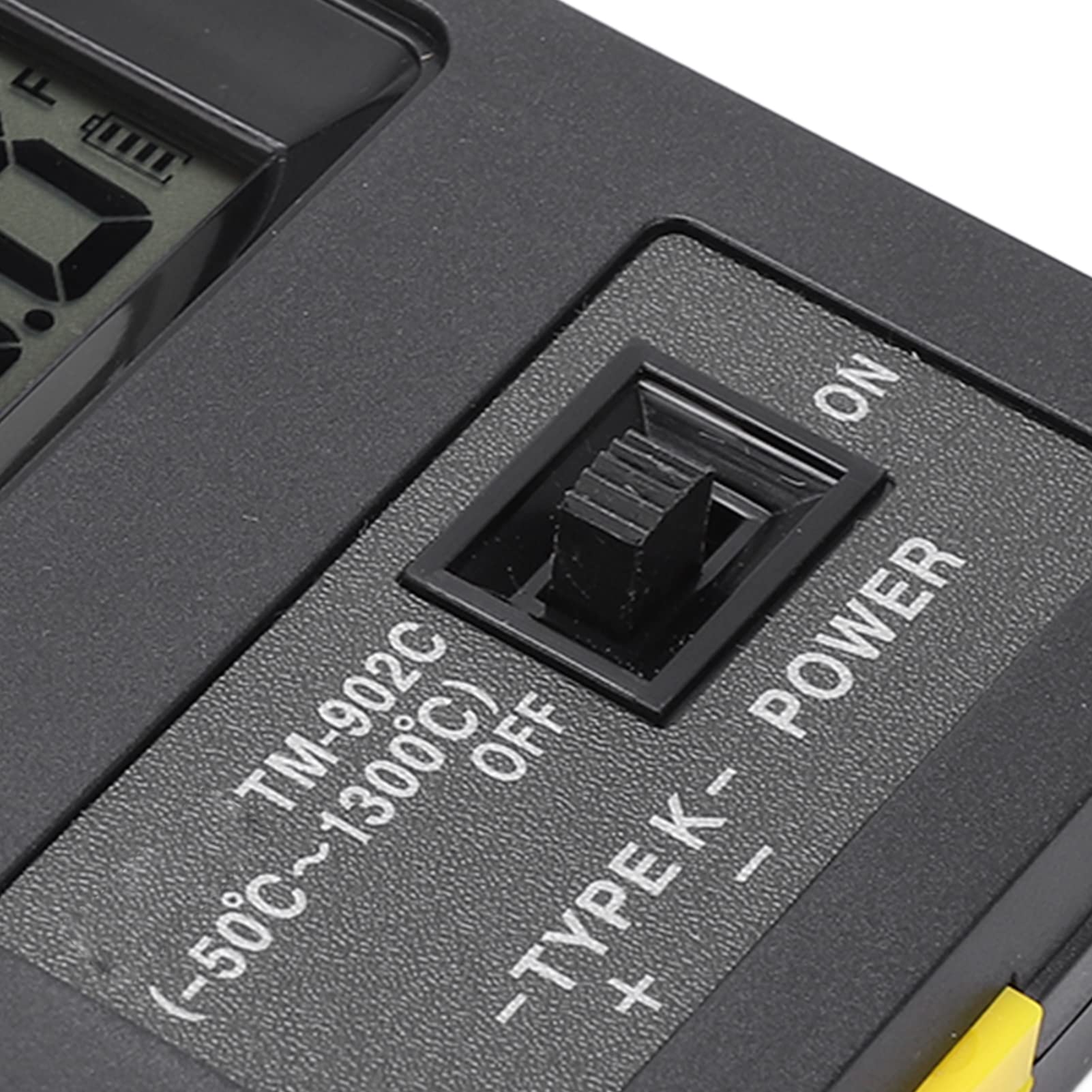 VOBOR Termometro Digitale con Sonda -50~1300 °C Display LCD Tipo K Alta Precisione per Gas e Liquidi