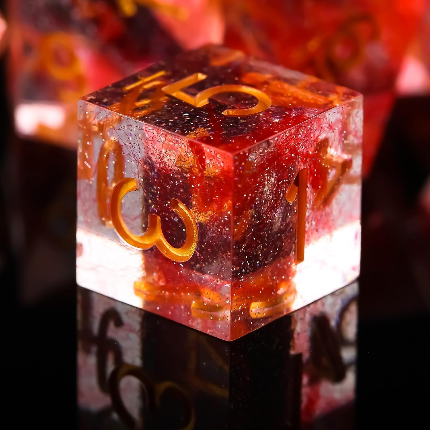 DND DICE Set,DND Dice Set Handmade 7 Accessories Sharp Edge