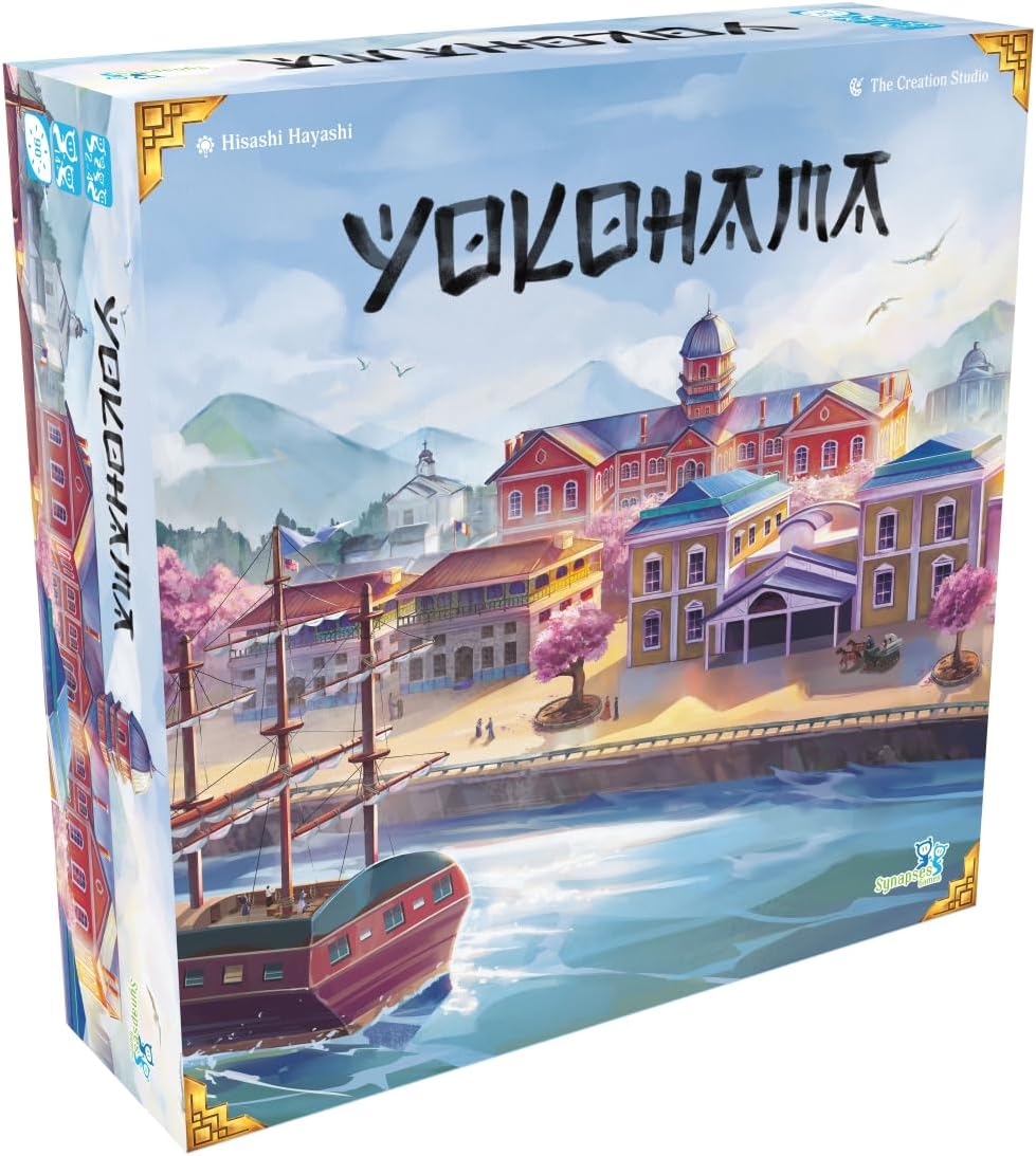Yokohama - - German - Board - for 2-4 People - from 14 Years, Grey