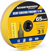 Vista 65 de haisstronica Tubo termorretráctil 3:1, relación de encogimiento, tubo termorretráctil de grado marino forrado con adhesivo para el hogar, automoción