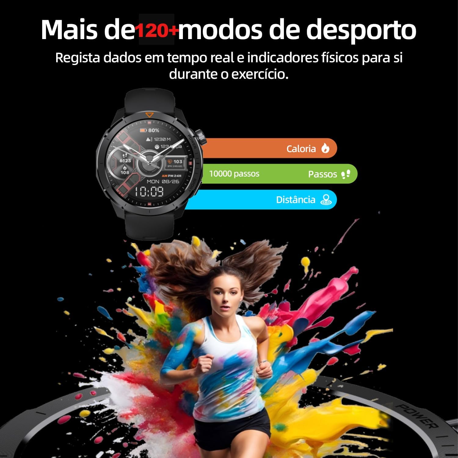 Bettdow SmartWatch: Review após 7 dias com GPS e 120 modos esportivos