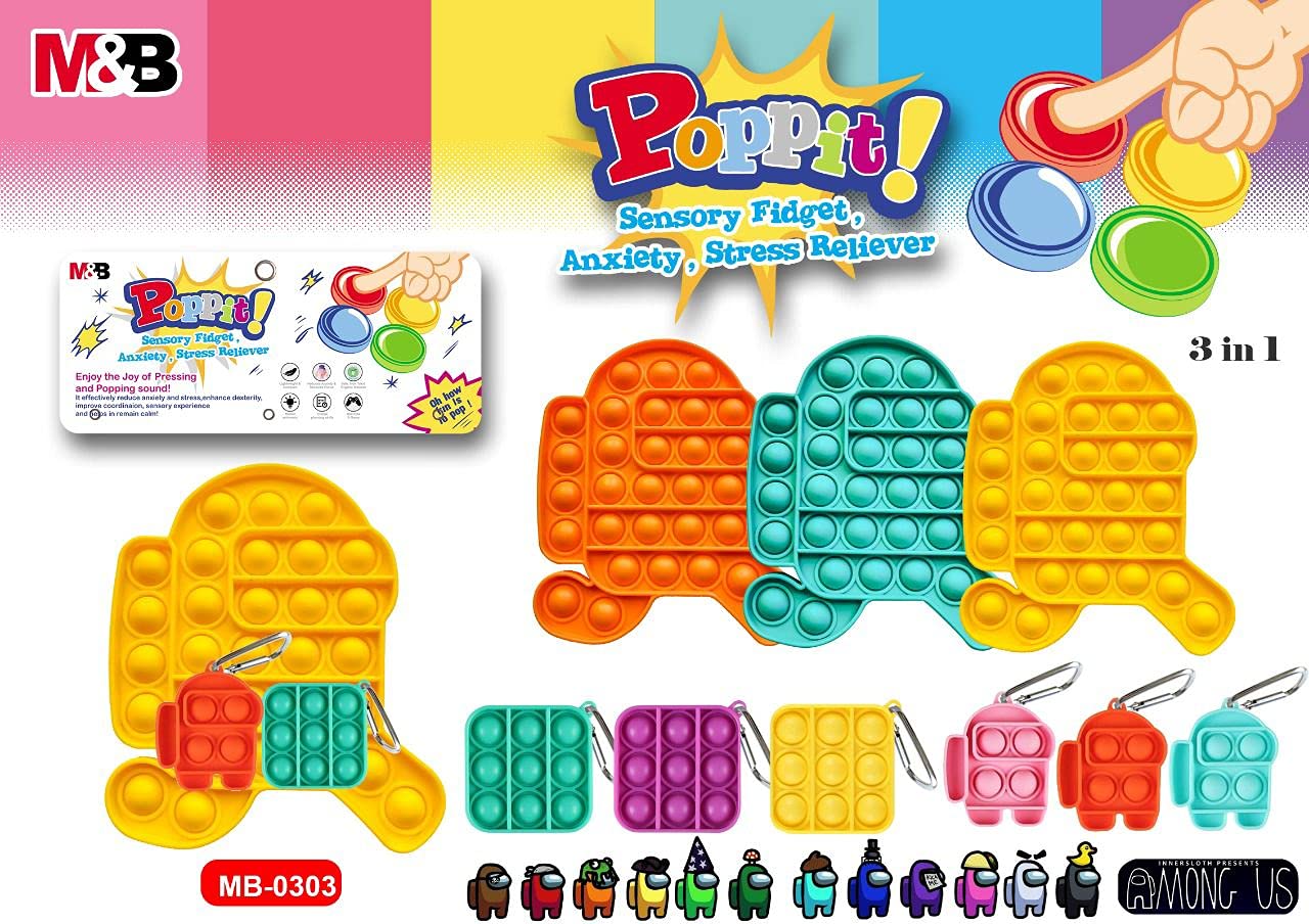 RANTAVYA pop it Fidget Toys, pop it Fidget Toy Set | pop its Fidget Toys, Fidget Toys pop it Rainbow, pop it Toy, | poppit Fidget Toy, Rainbow pop it (3 in 1 Robot)