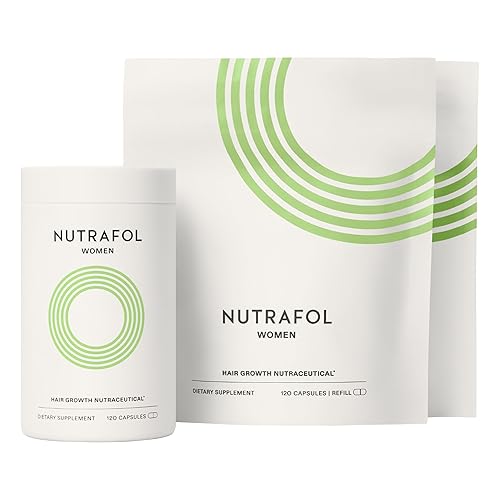 Nutrafol Suplemento para el crecimiento del cabello de las mujeres ClĂnicamente probado para cabello visiblemente más grueso y fuerte suministro de Nutrafol Suplemento para el crecimiento del cabello de las mujeres ClĂnicamente probado para cabello visiblemente más grueso y fuerte suministro de