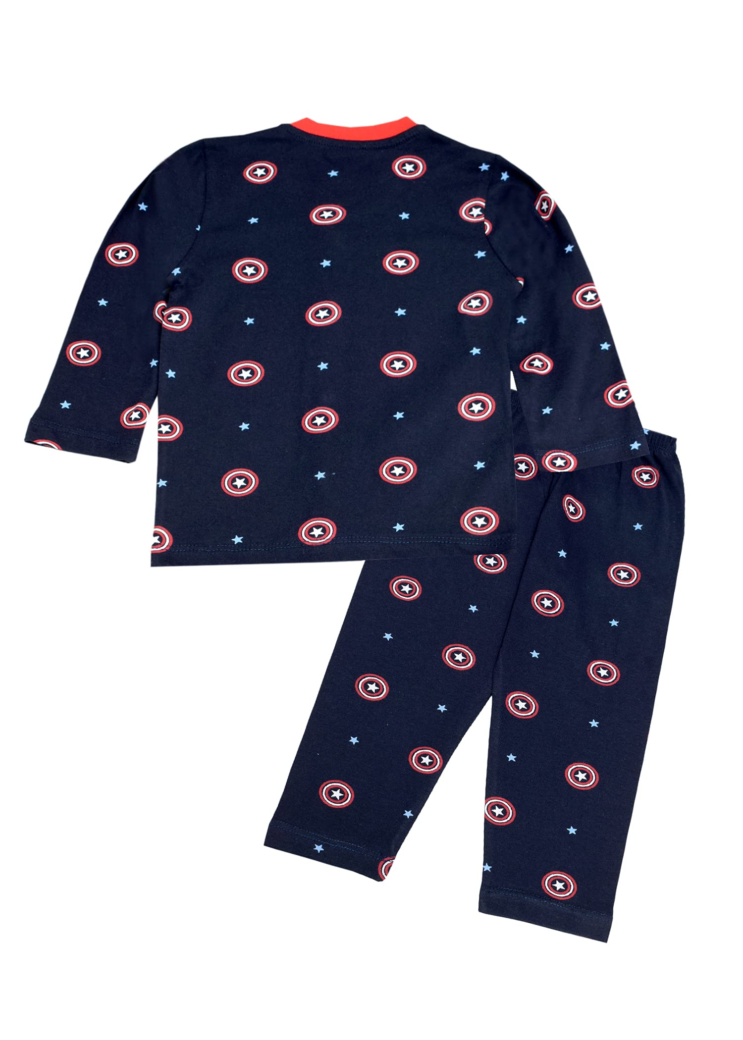 3BROS Baby's Cotton Printed Night Suit Pack Of 2 (Fs6004_Blue_3 Months-6 Months) - Pajama Set - Image 4 thumbnail