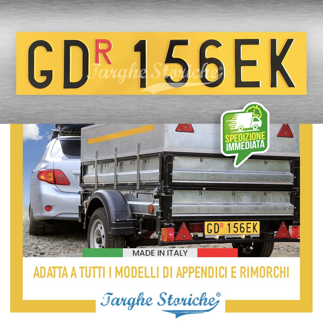 Coppia Tabella Catarifrangente Per Semirimorchio Adesiva - Foto 10