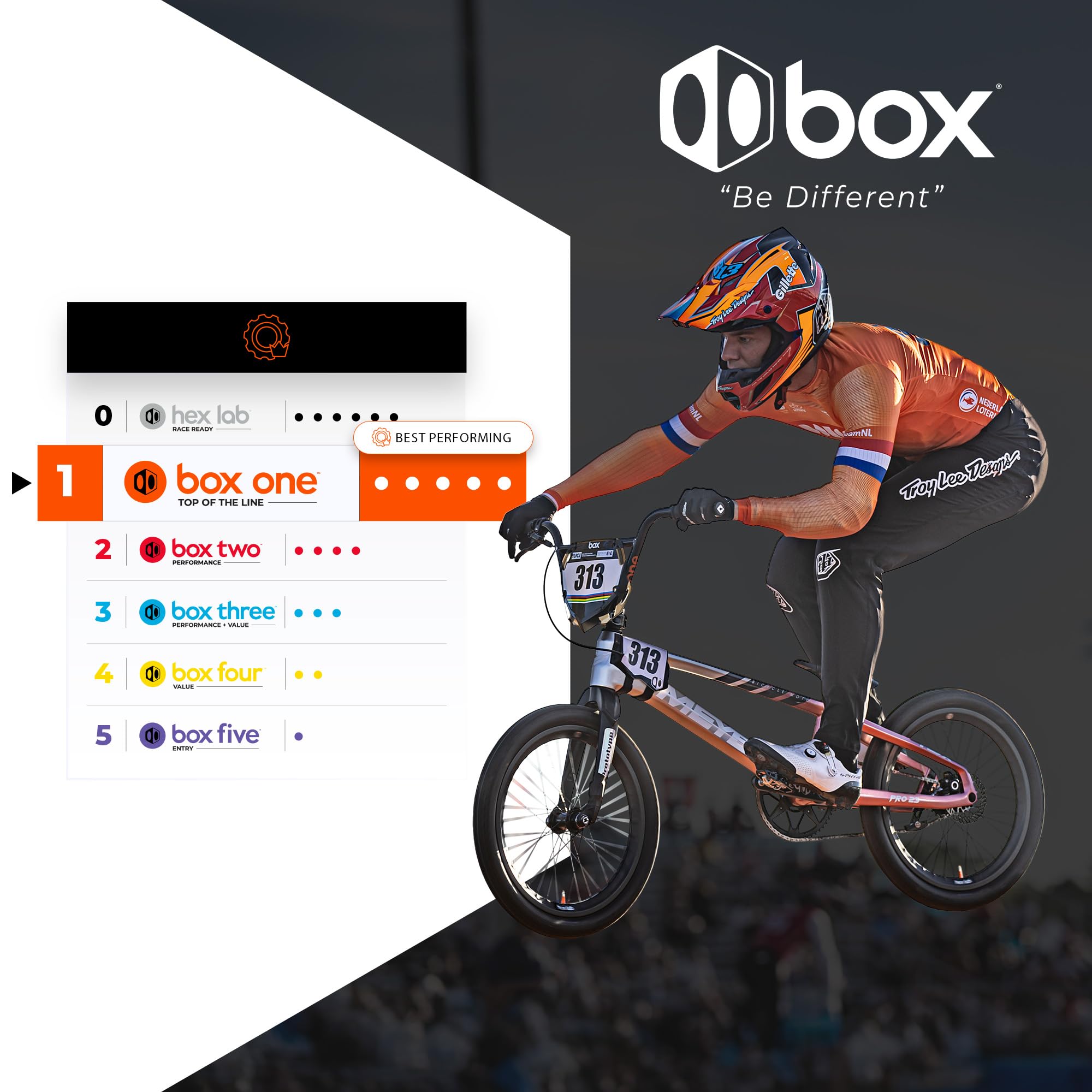 Amazon | Box One XL Pro Lite カーボン BMX フォーク 20インチ バイク