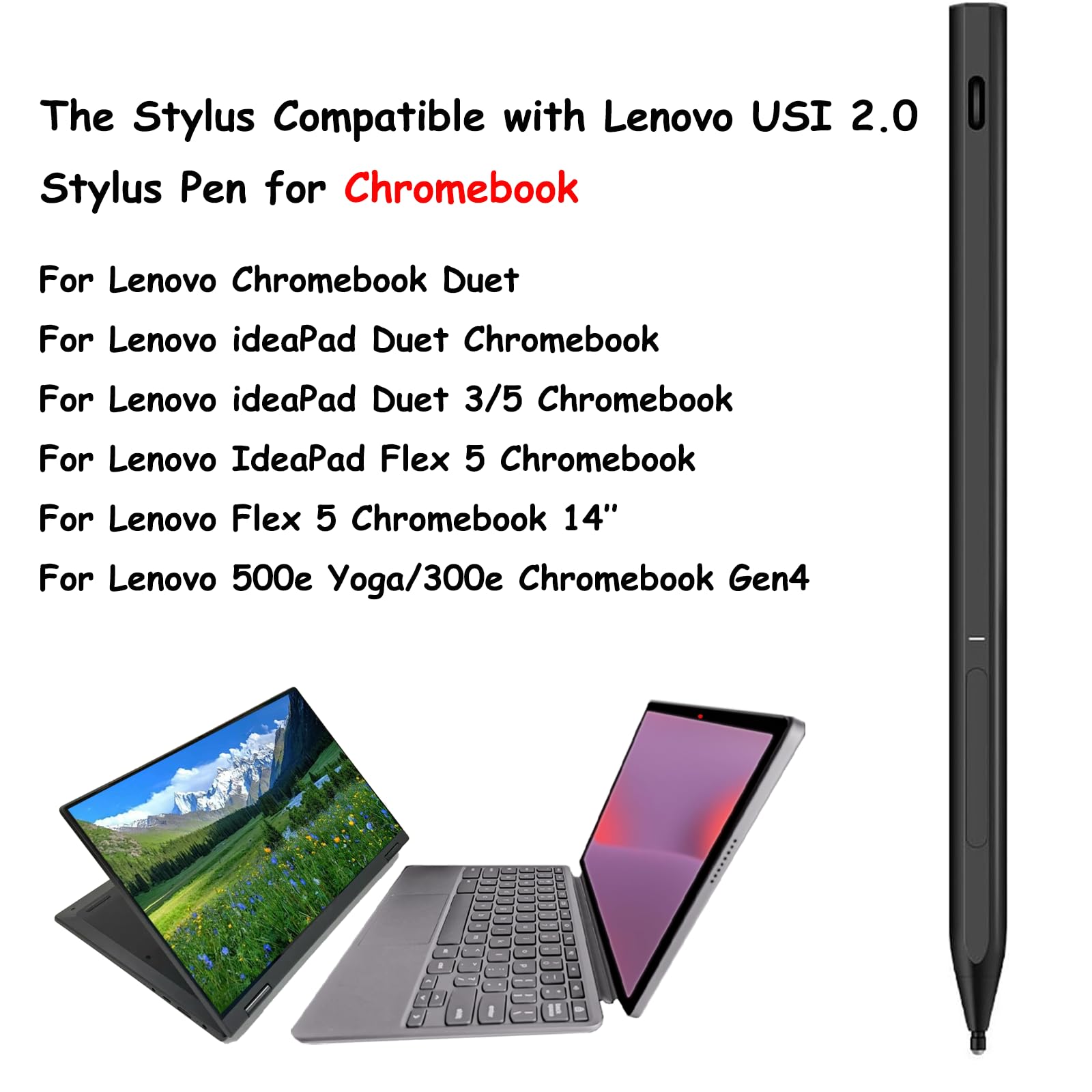 Amazon.com: Rechargable USI 2.0 Pen for Lenovo USI Pen 2.0