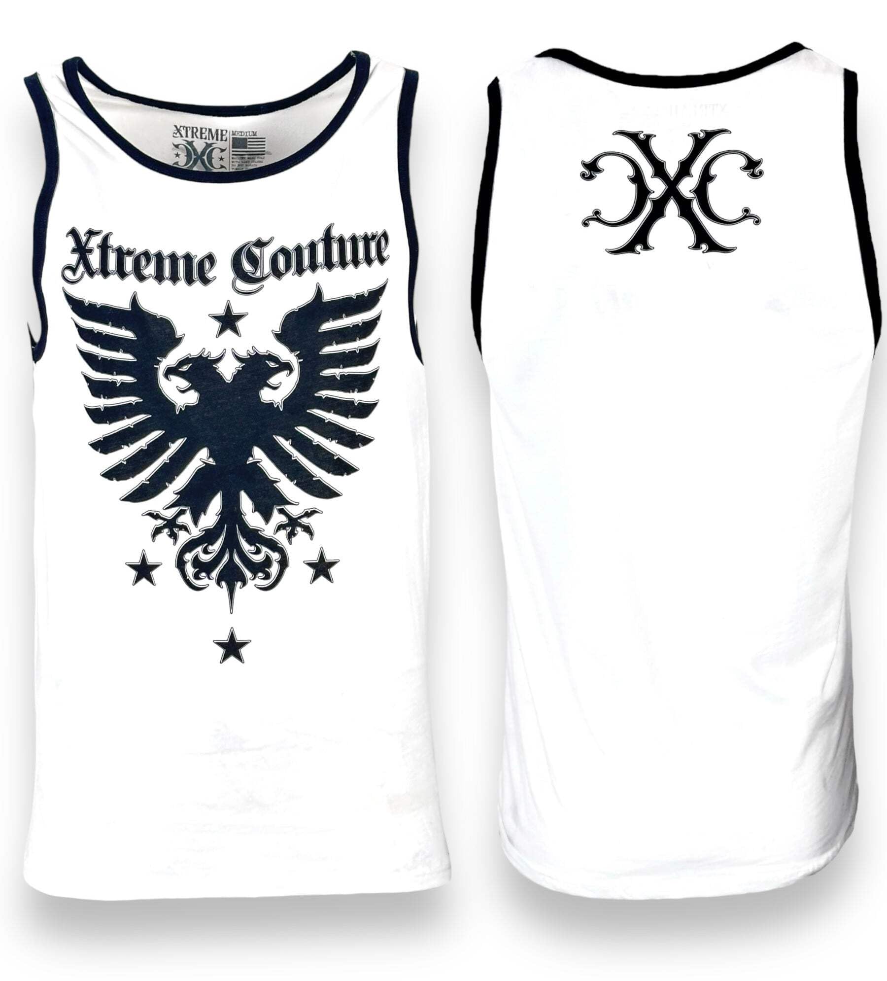 Xtreme Coutureby Affliction Men's Tank Top Shirt Warbird Jersey