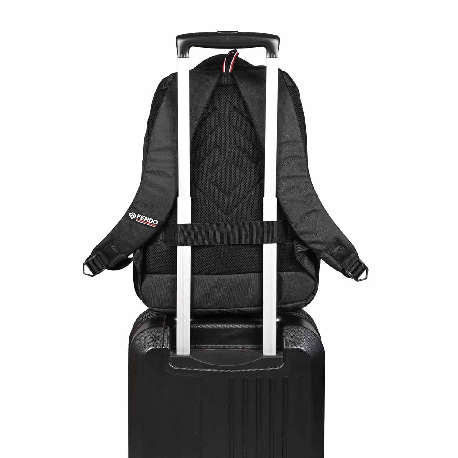 Fendo 32L Casual Laptop Backpacks for Men | Durable Spacious Backpack with Front Zippered Pockets | Comfortable & Stylish | Ideal for Daily Use, School, Office, Travel | Aeon 4