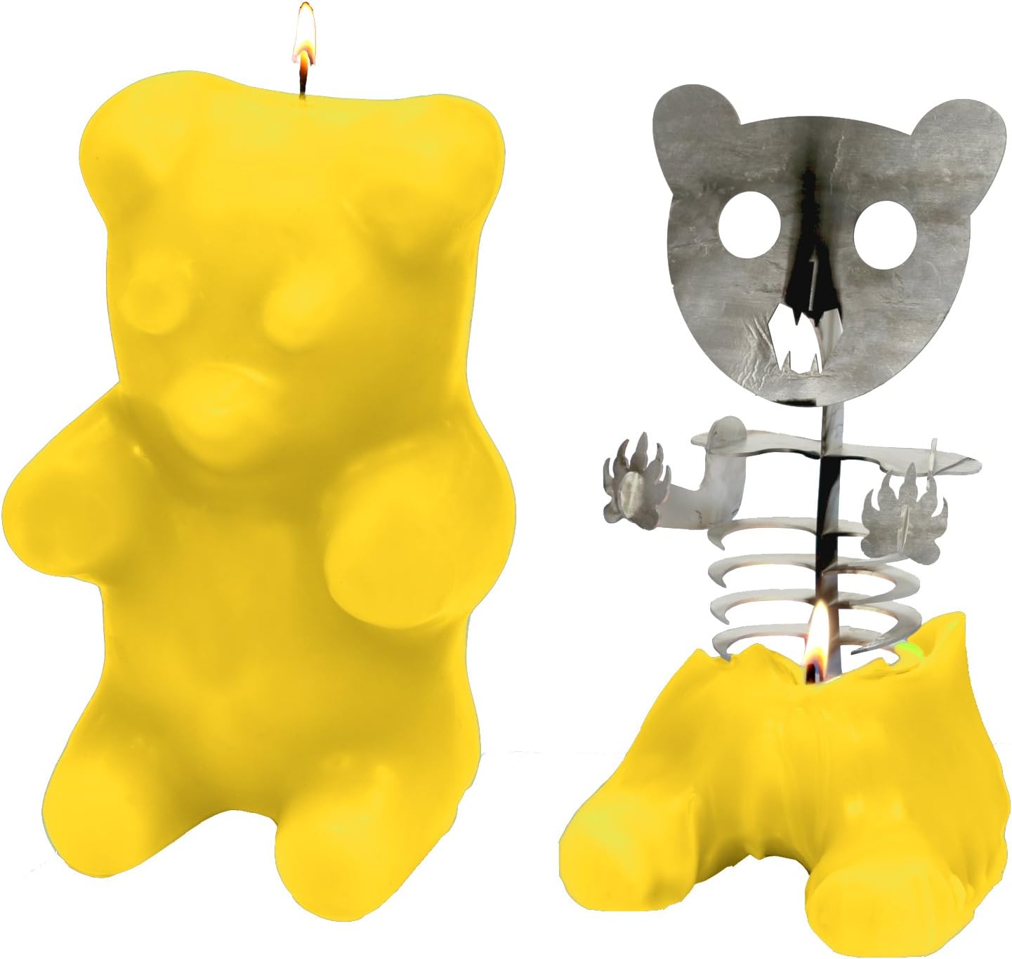 Gummy Bear Candle - Yellow