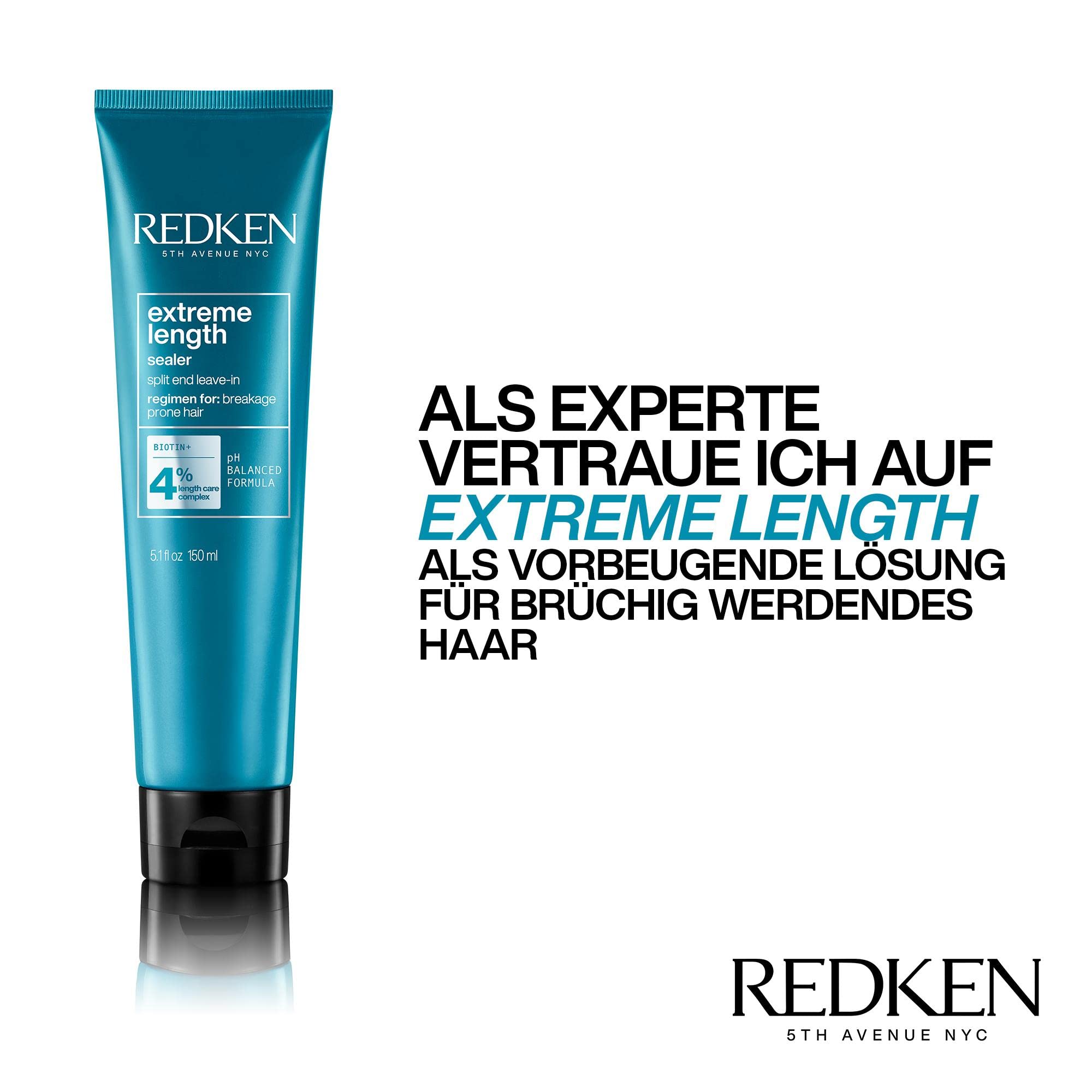 Redken Extreme Length Sealer: Leave-In Haarmaske mit Biotin & Sojaprotein
