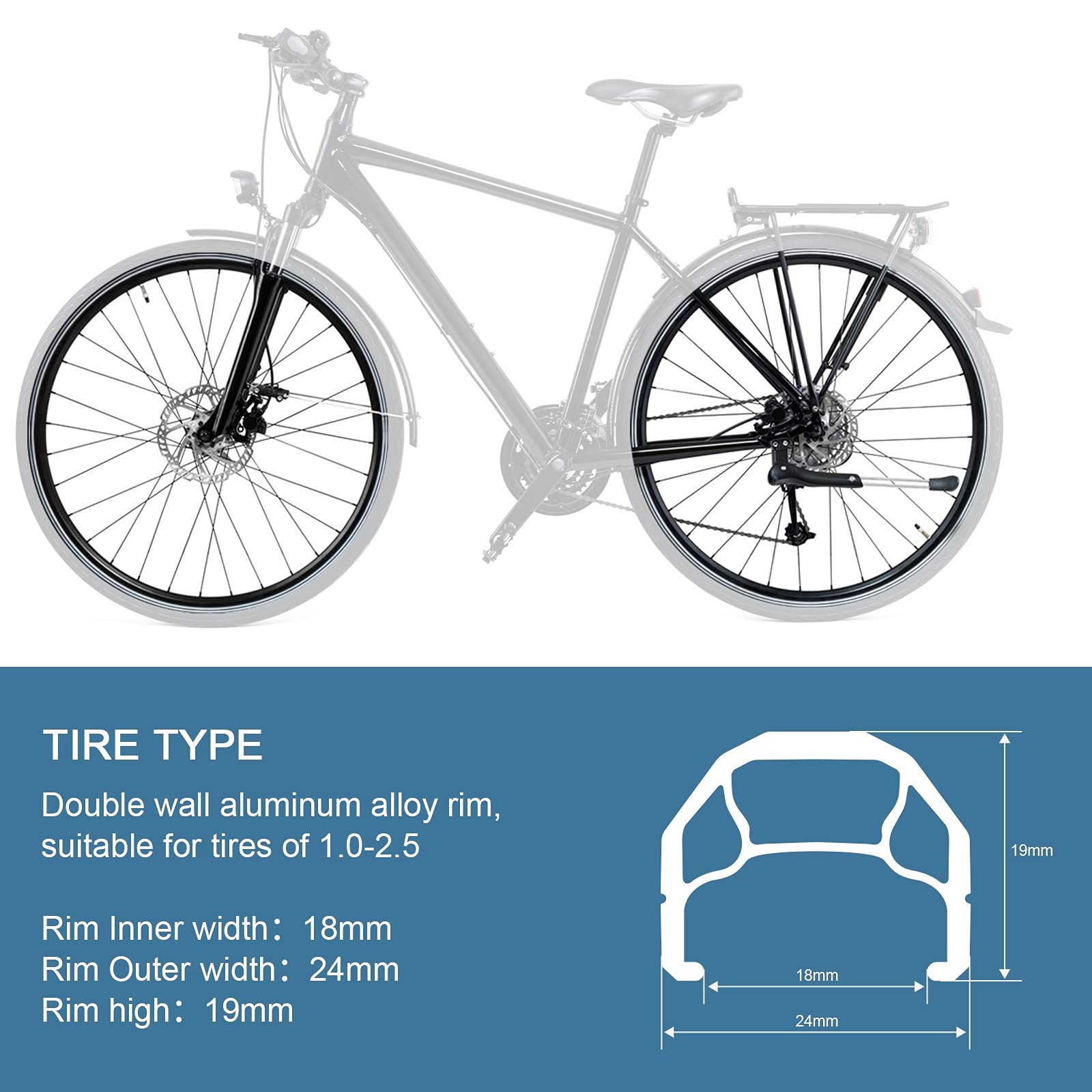 Amazon.co.jp: マウンテンバイクホイールセットディスク/リムブレーキ 