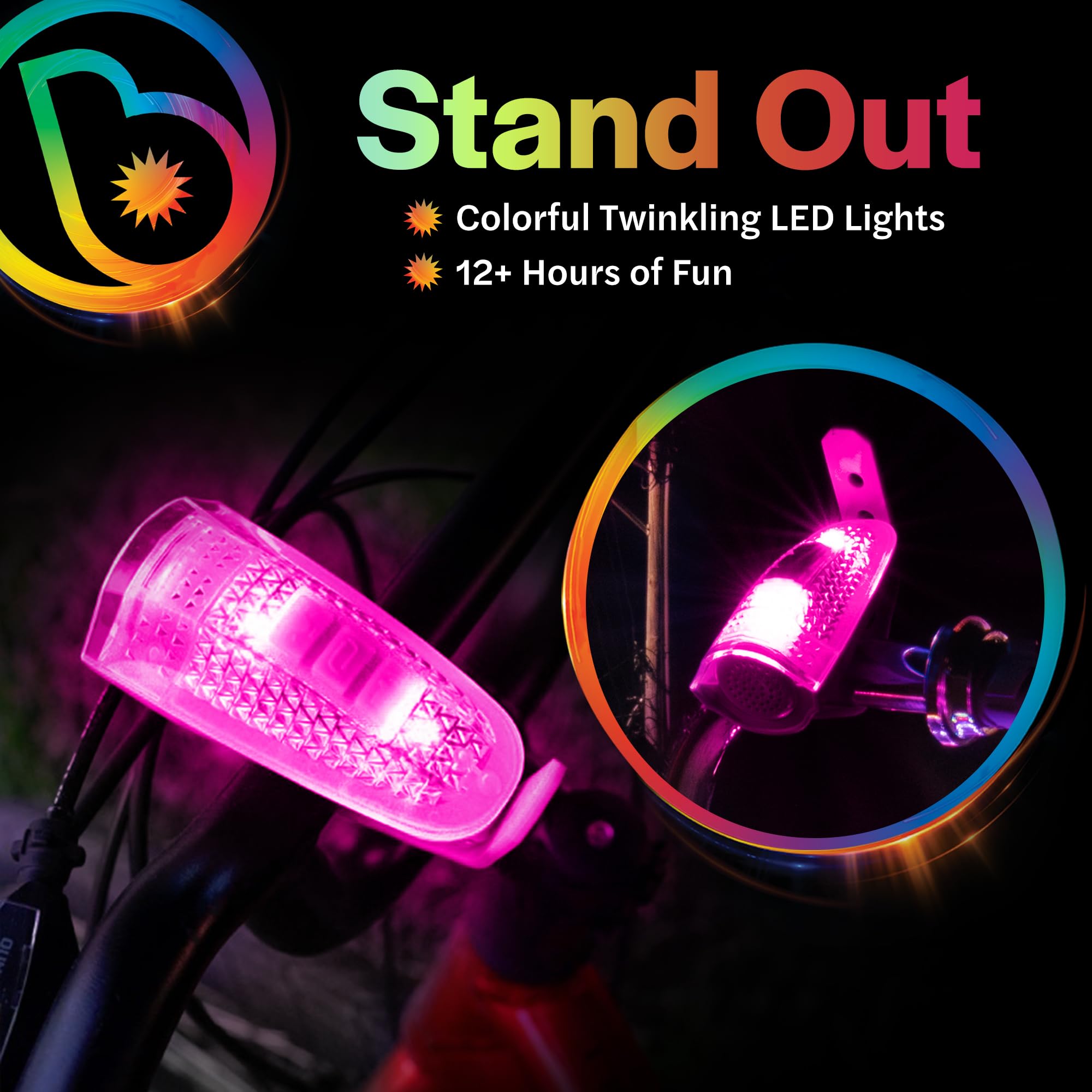 Amazon.com : Brightz LED Bike Accessory Bundle – Includes