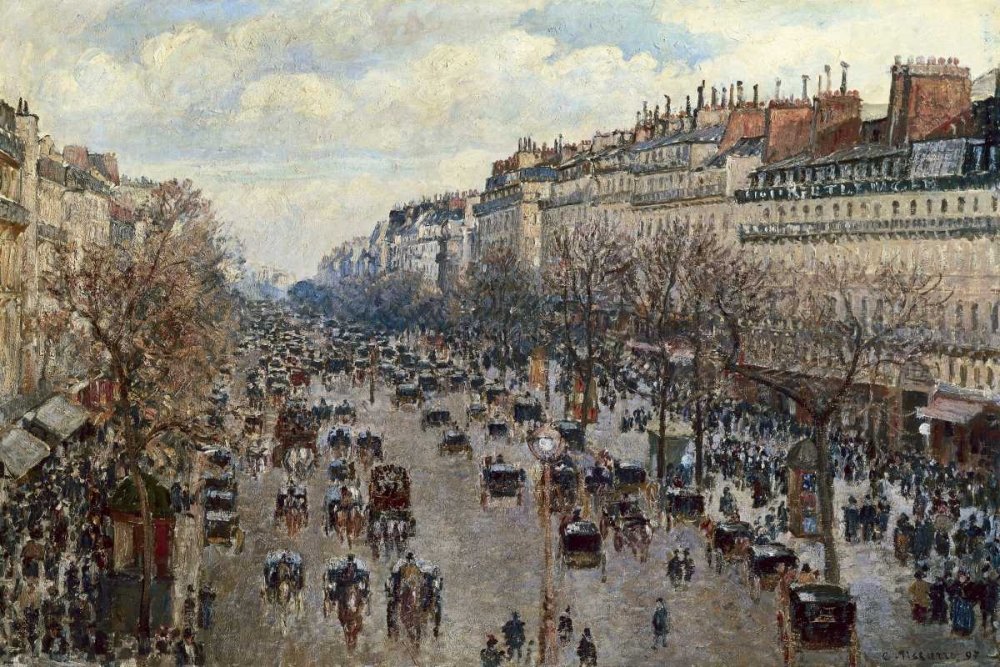 Camille Pissarro、海外版超希少レゾネ、新品額装付 Christophe Duvivier, Modernism: of Studio The Pissarro: Camille 絵画
