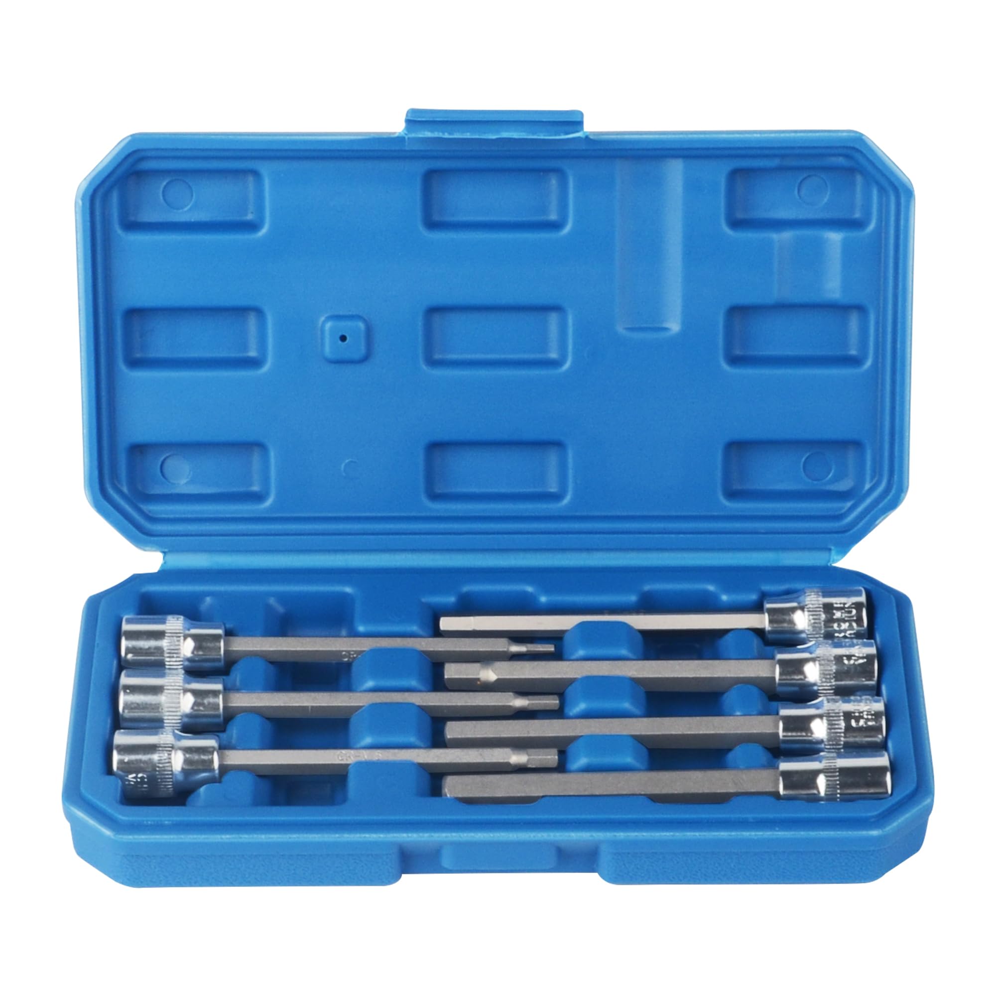 Dayuan 110Mm Long 7Pcs 3/8 Hex Bit Socket Set 3-10Mm Allen Key