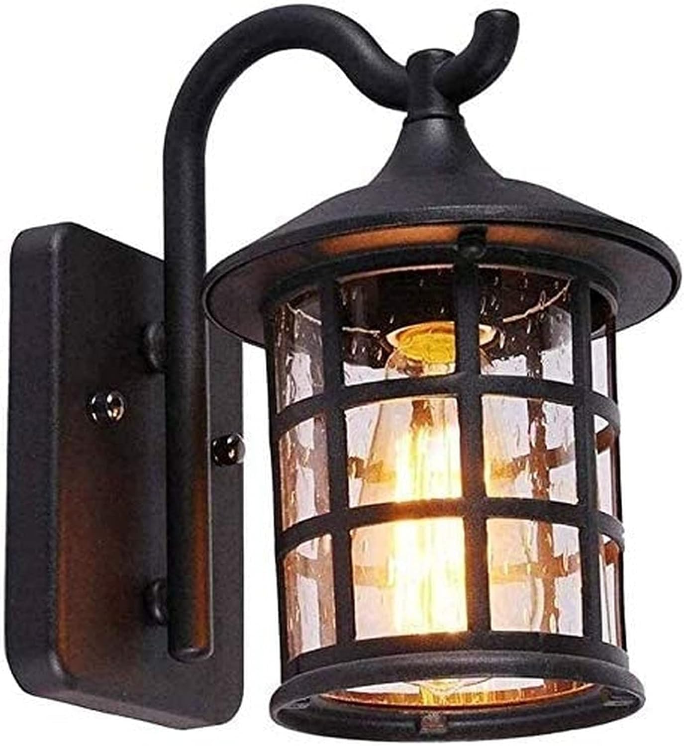 HXYSXHJUO Wall Light Lamp Outdoor Waterproof American Country Retro Aisle Balcony Garden Bedside European Rain Light, Pendant