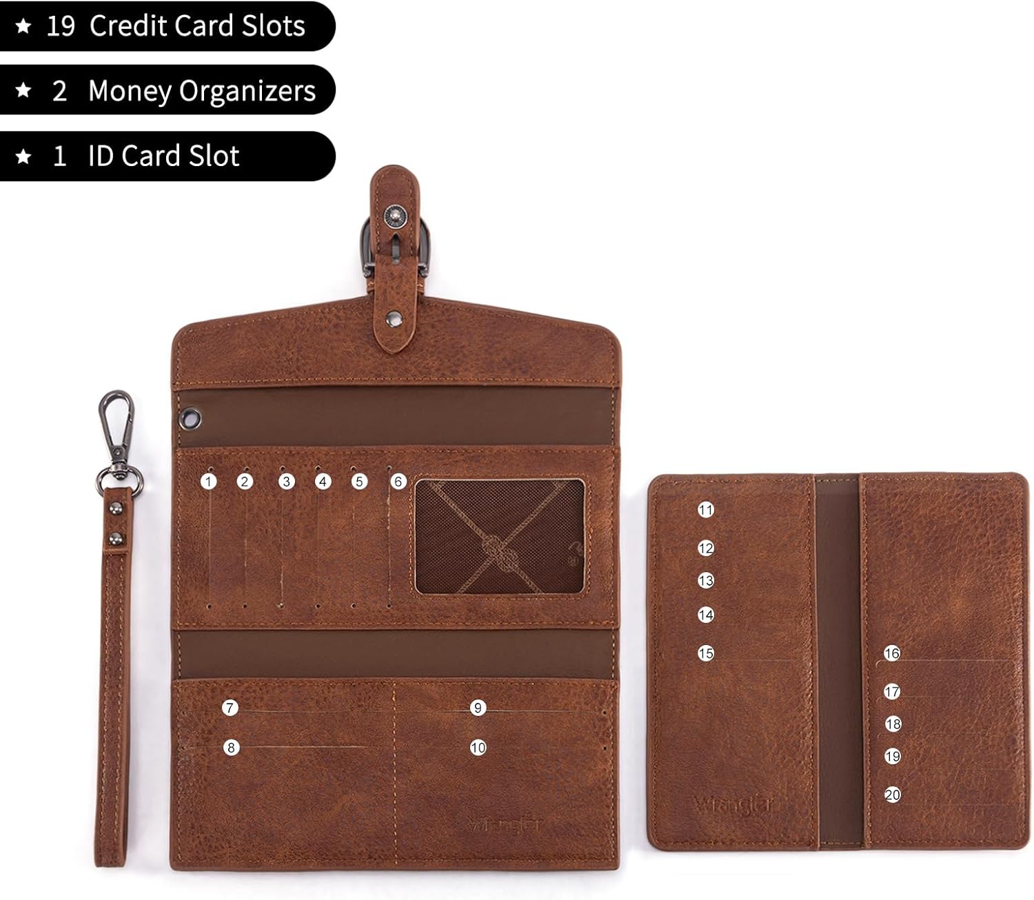 Wrangler Purse and Wallet Set