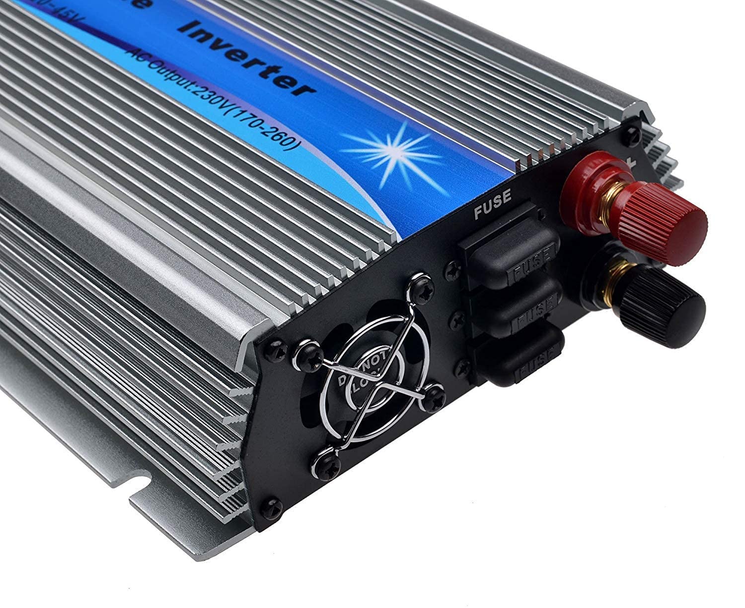 Y&H 1300W Onduleur réseau DC20-45V à AC190-260V Micro onduleur relié au réseau pour 24V 30V 36V Panneaux solaires Grille Cravate onduleur