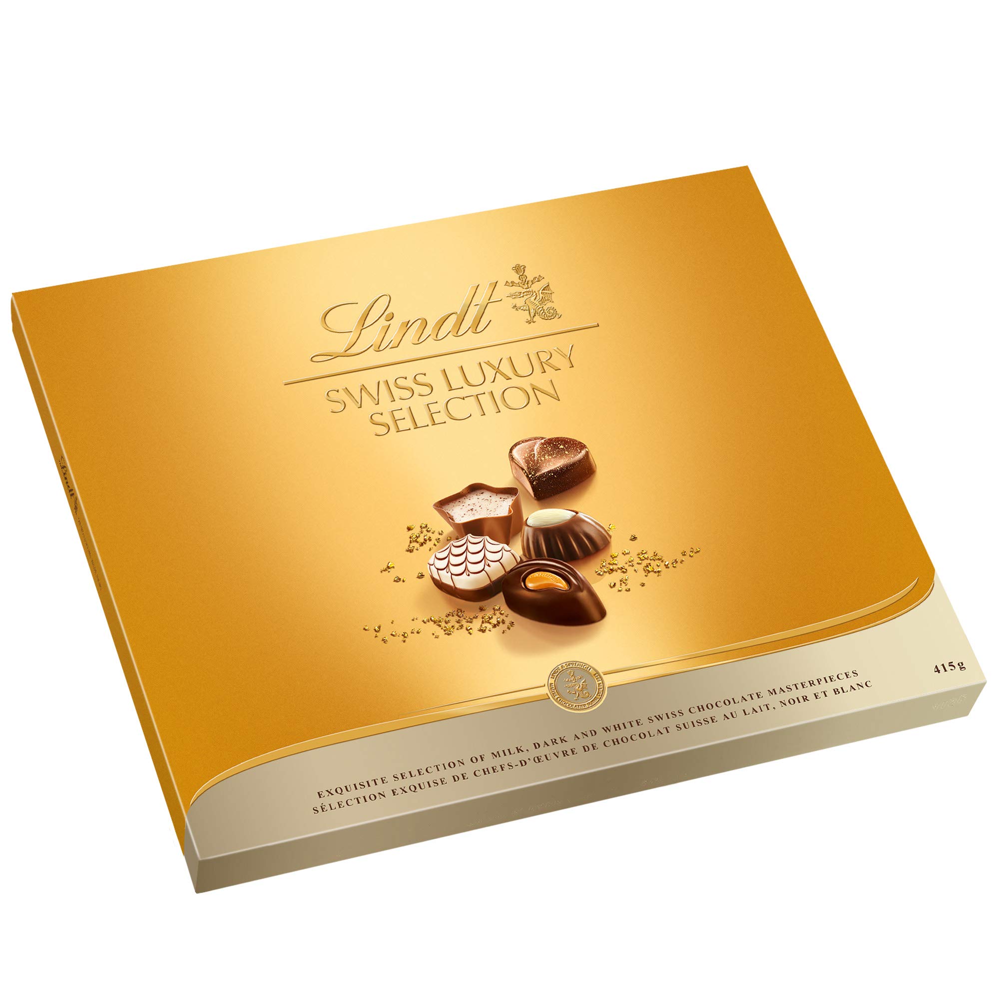 Lindt Swiss Luxury Selection Assorted Chocolates, Chocolate Gift Box