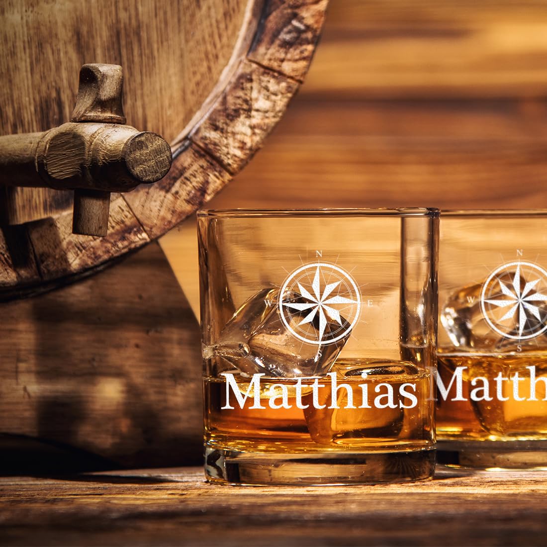 Bicchiere Da Whisky Personalizzato Con Incisione – Modello Classico, 5 Dita, Idea Regalo Unica
