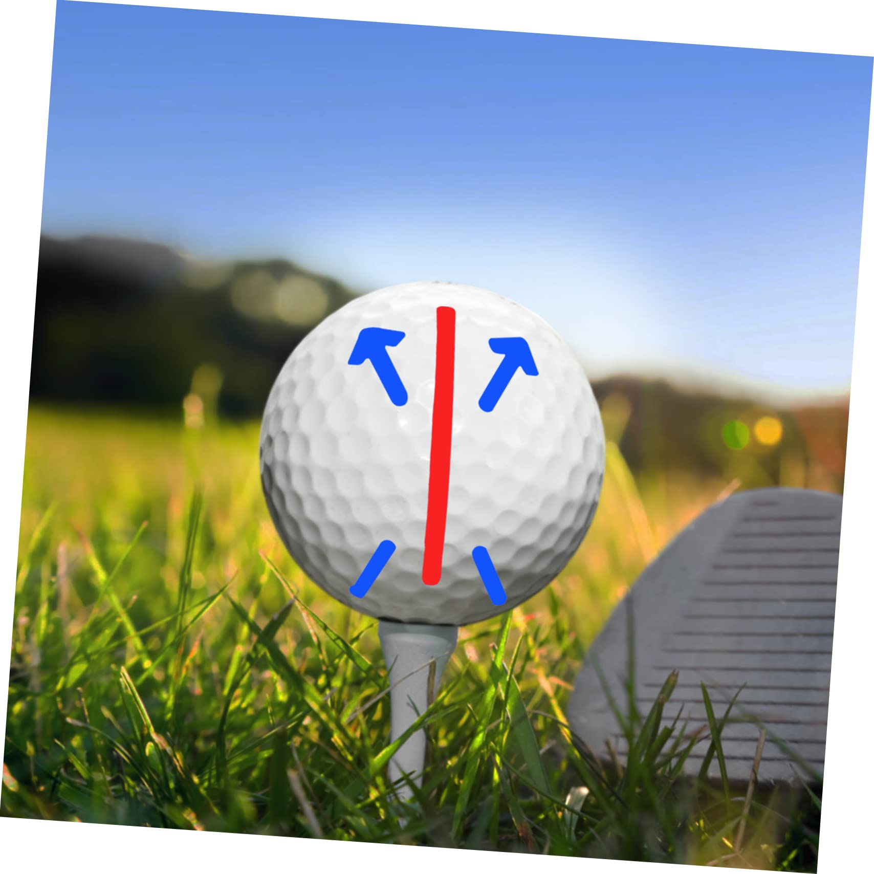 TOYANDONA Herramientas de de Reutilizables Incluye Clips Marcadores Herramienta de Alineación Golfistas Precisión