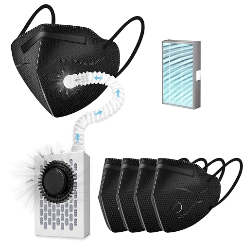 Rsenr Electric Mask with Fan, Fresh Air System