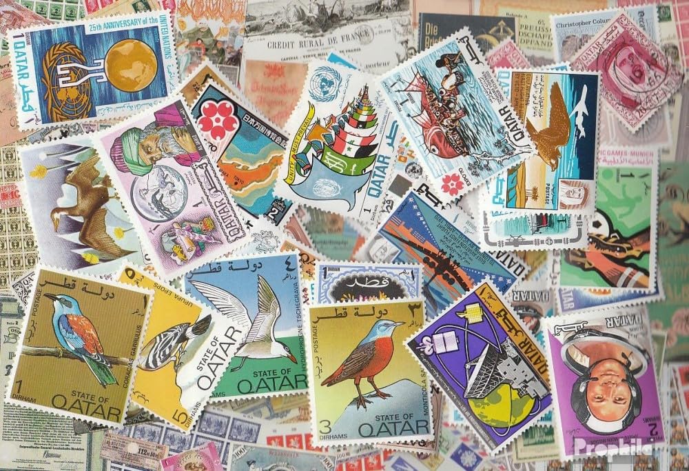 Prophila Collection Qatar 50 Varios Sellos (Sellos para los coleccionistas)