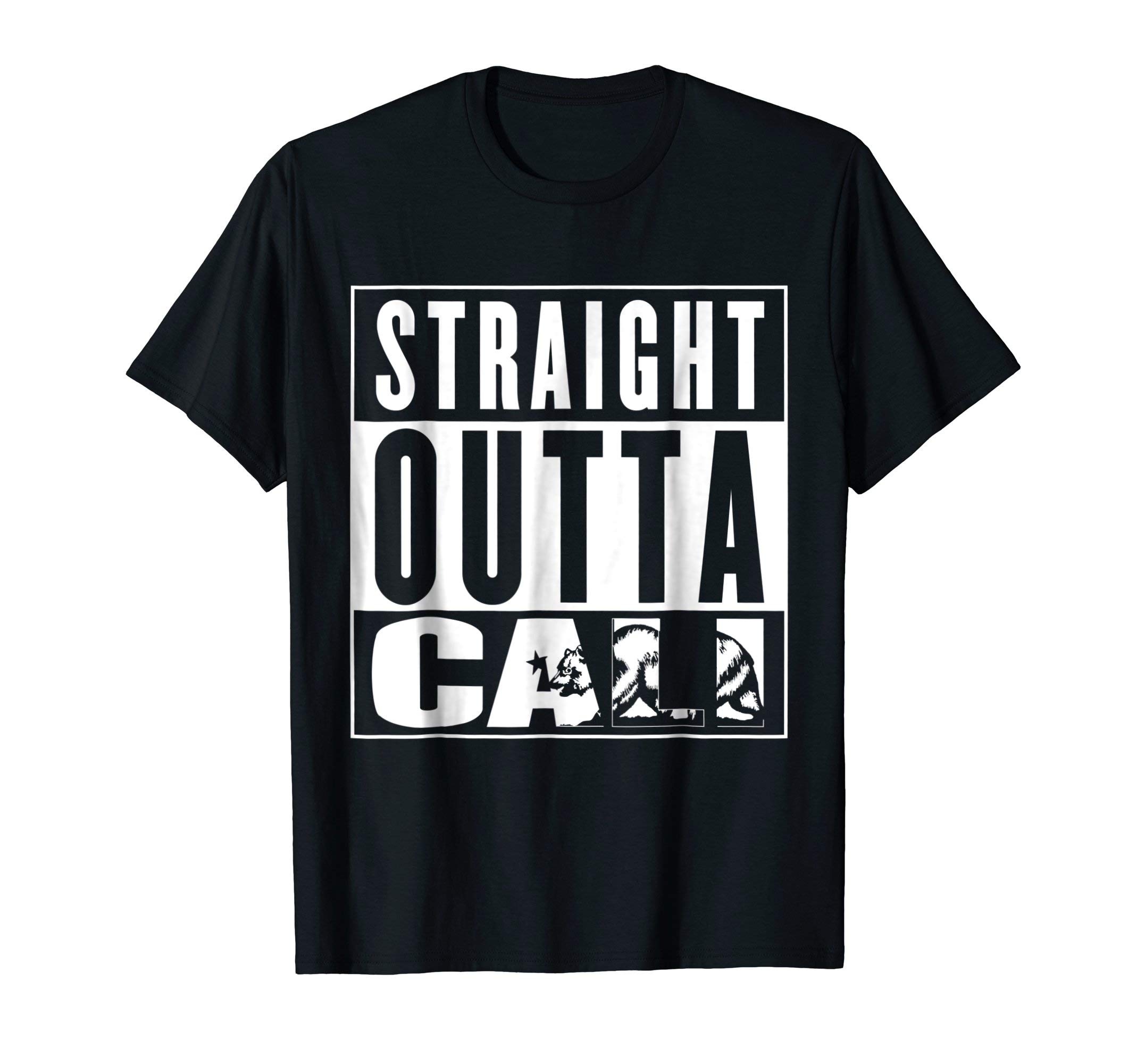 California Republic T-Shirt Straight Outta Cali Shirt