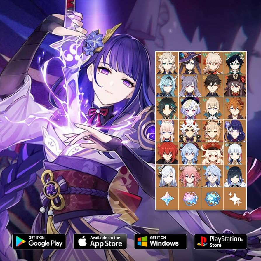 原神　雷電将軍 雷電将軍 | 原神 Wiki | Fandom