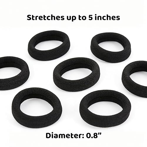 Miniatura 3 de Lazos para el pelo de bebé, bandas para el pelo de niños pequeños sin daños, soportes suaves para cola de caballo