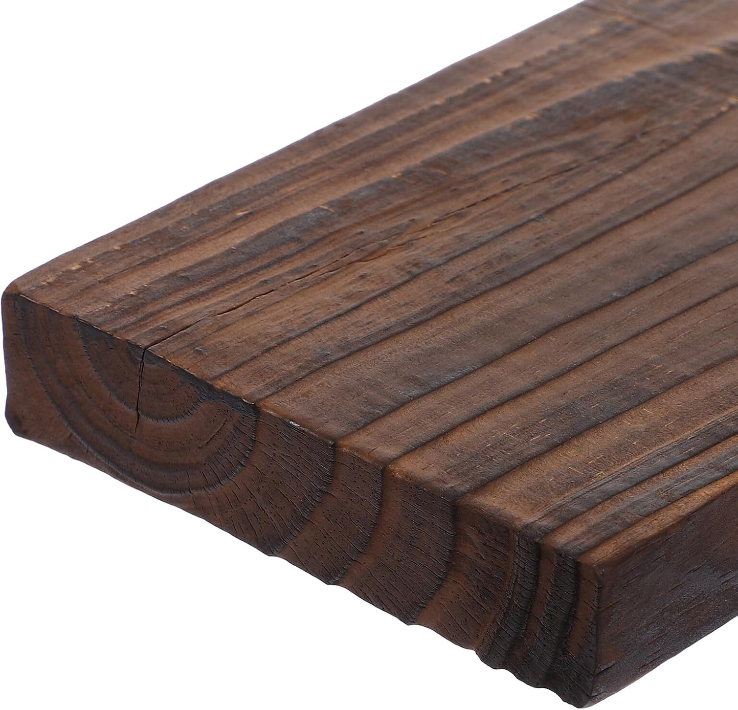 Aquarium Wood Board Fish Tank Decor Carbonized Natural Wood Board 35cm for Aquarium Recycling Filtration Ecosystem Fish Tank Supplies