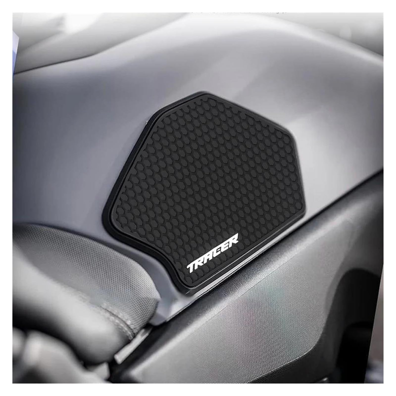 Protezione del cuscinetto del serbatoio Moto Lato Del Carburante Rilievo Del Serbatoio Del Ginocchio Pad Serbatoio di Protezione in Gomma per YAMAHA TRACER700 Tracer 700 Tracer 7 GT 2020 2021 Adesivi