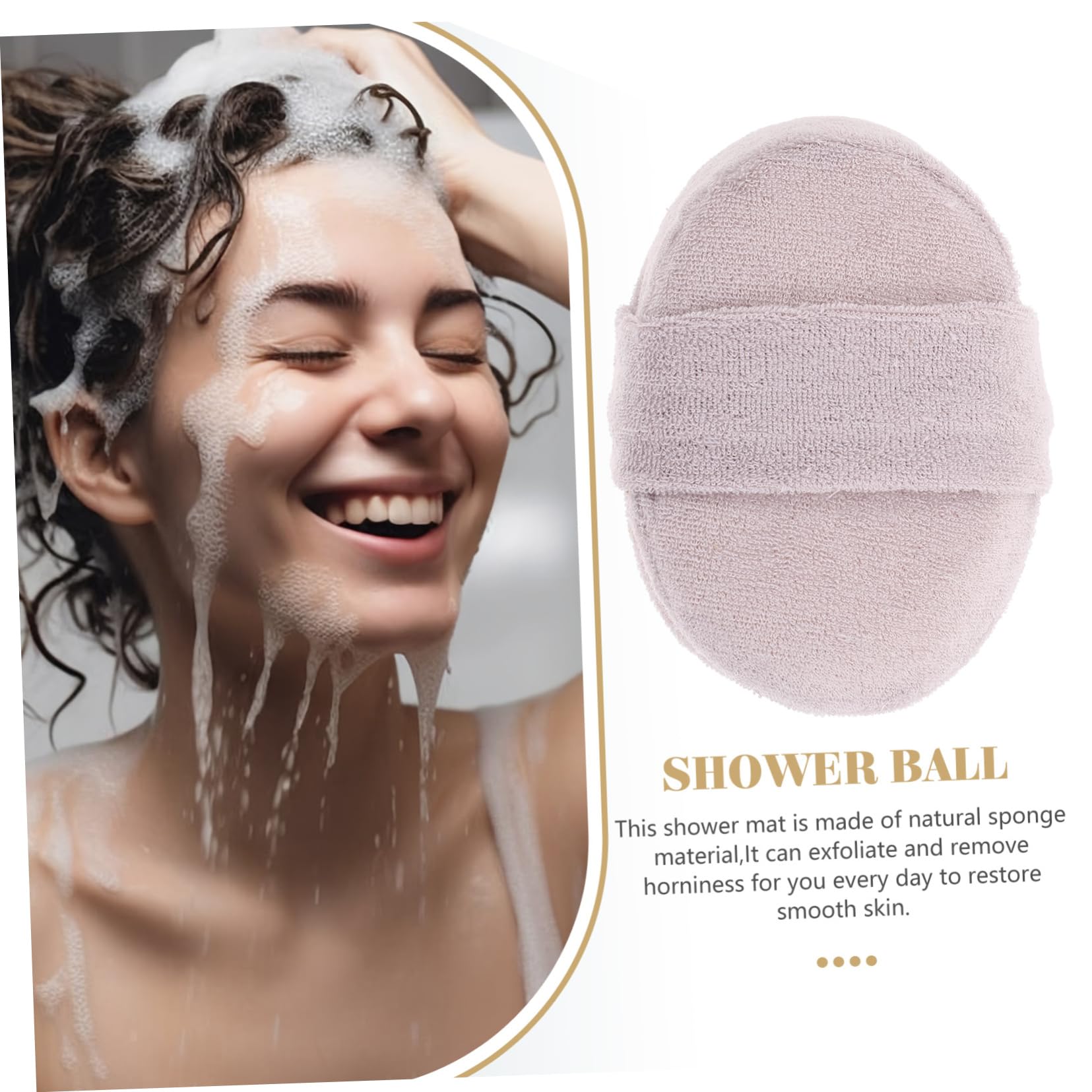 Didiseaon 12pezzi Spugne Esfolianti Luffa Naturale Panni Doccia Per Uomo e Donna Scrubber Morbido Per Bagno Pad Per Esfoliazione Della Grigio