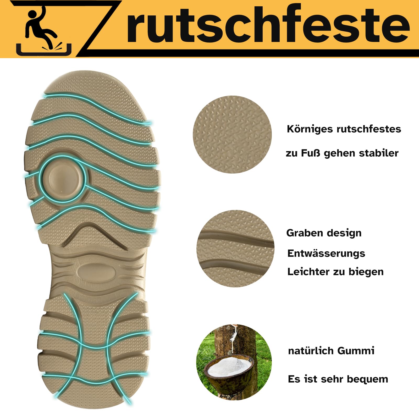 Obuwie ochronne dla mężczyzn i kobiet, buty robocze, wodoszczelne, zimowe, z ciepłą podszewką, buty ochronne ze stalowym noskiem, brązowy, 46 EU