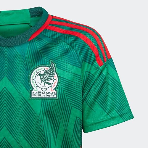 Miniatura 4 de adidas Mexico 22 Home Jersey Niños