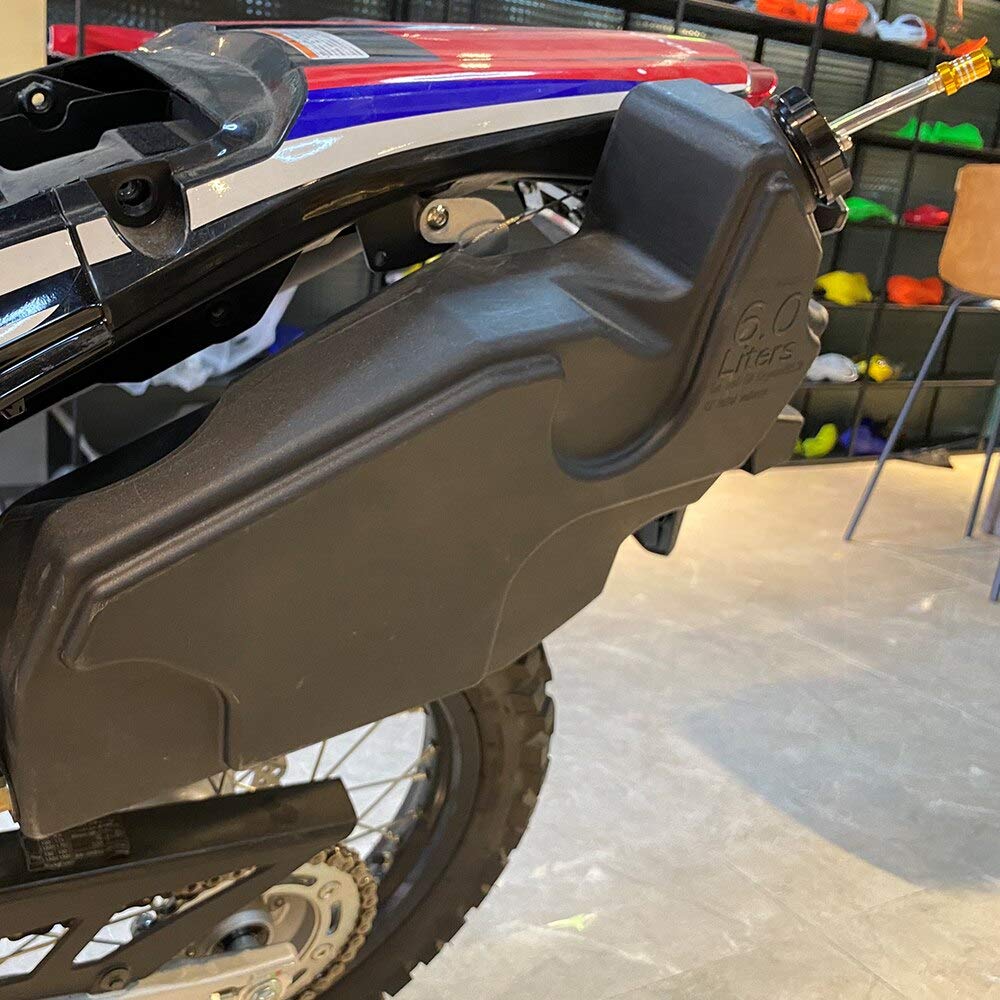 Amazon | オートバイアクセサリー6 l オートバイ補助余分な燃料タンク