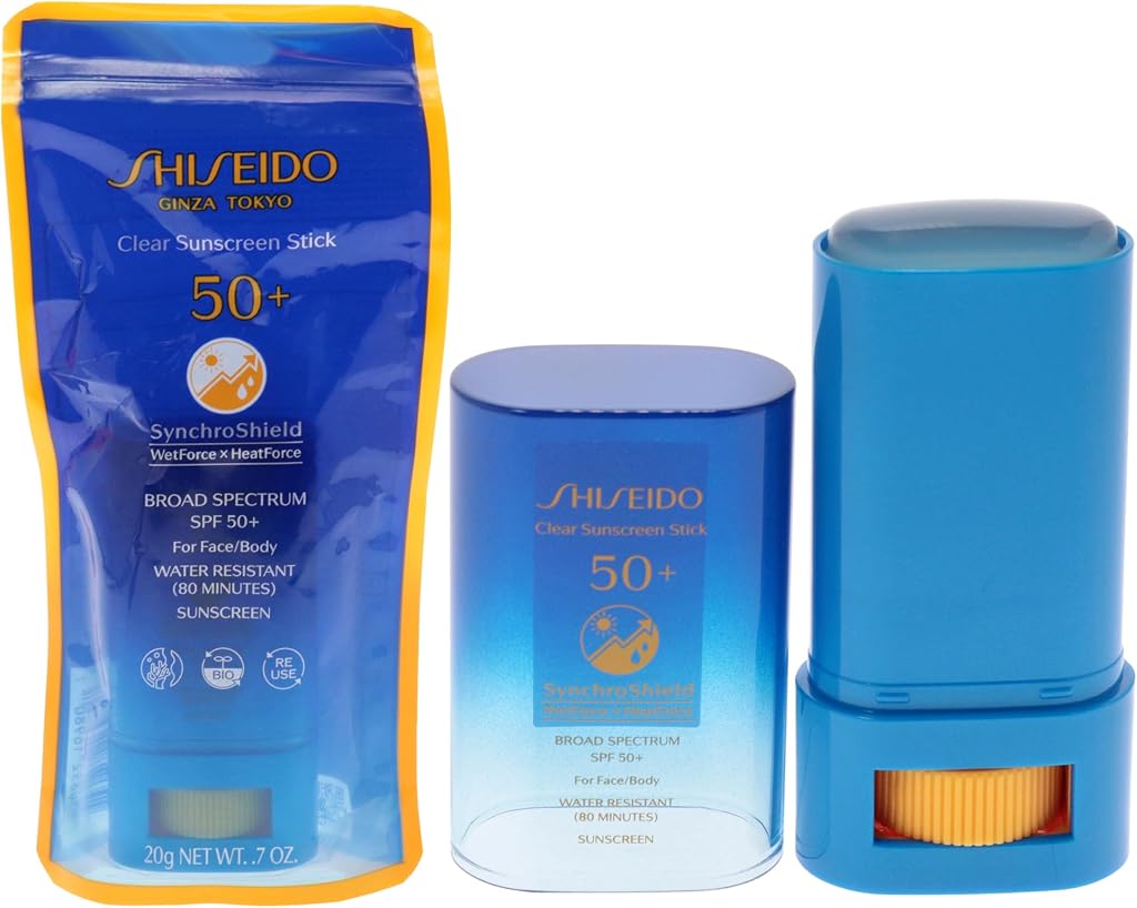 ضد آفتاب استیکی Shiseido Clear Stick UV Protector WetForce SPF 50