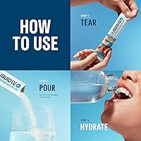 Vista 4 de Liquid I.V.® Hydration Multiplier® Sin Azúcar - Limón Lima - Paquetes de Polvo para Hidratación Mezcla de Bebida en Polvo con Electrolitos