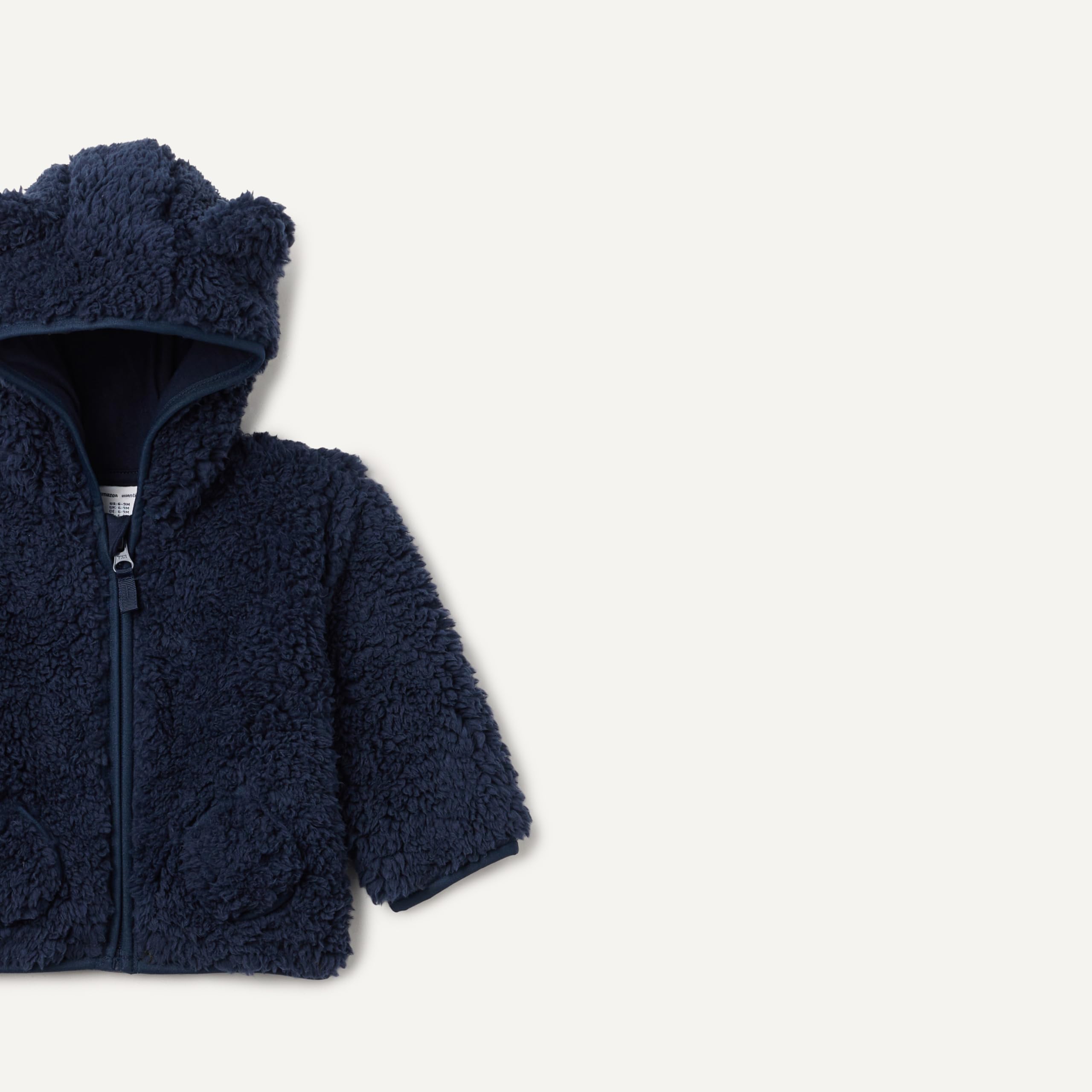 Amazon Essentials Giacca Con Cappuccio In Sherpa Unisex Bimbi