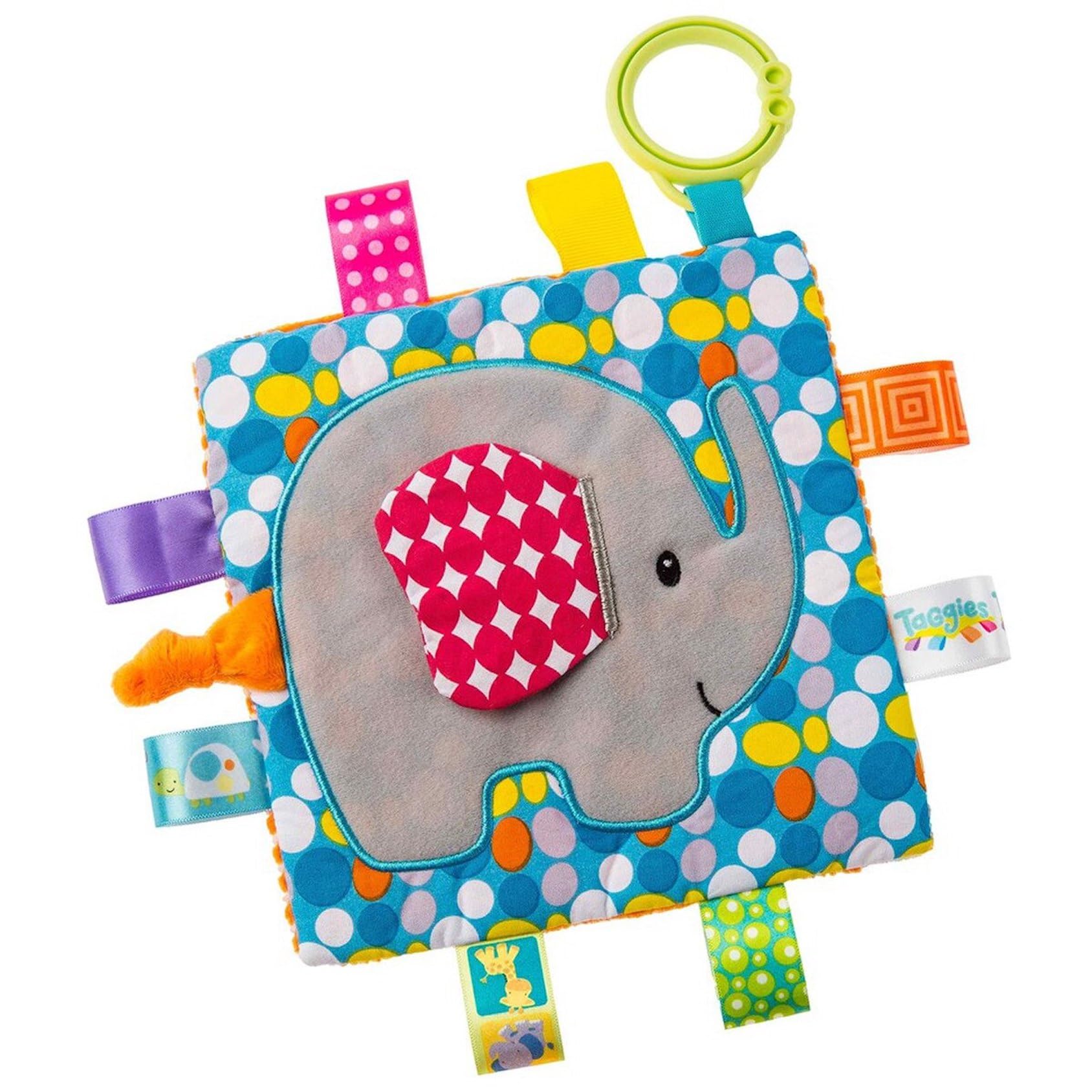 Mary Meyer Taggies Crinkle Me Toy, Elephant