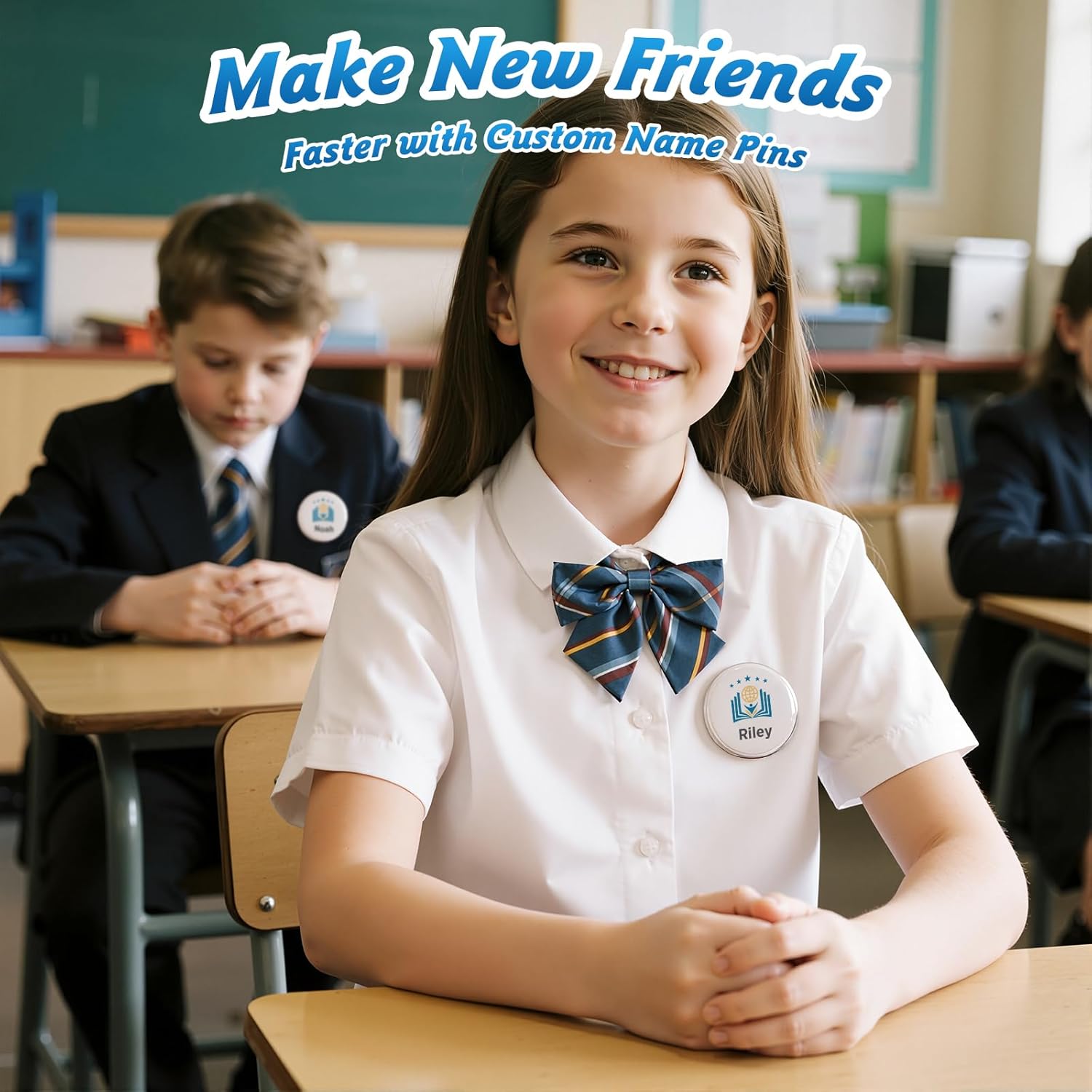 24 Pack 2.36 Inch Clear Button Pins – Photo Button DIY Custom Acrylic Blank Badge Pins for Crafts 2.36