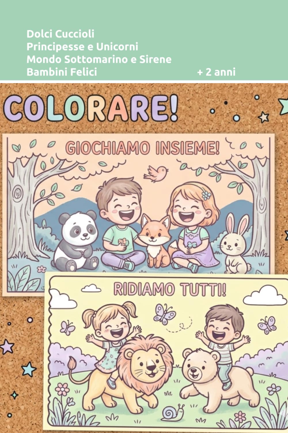 Coloring Book: dolci immagini da colorare