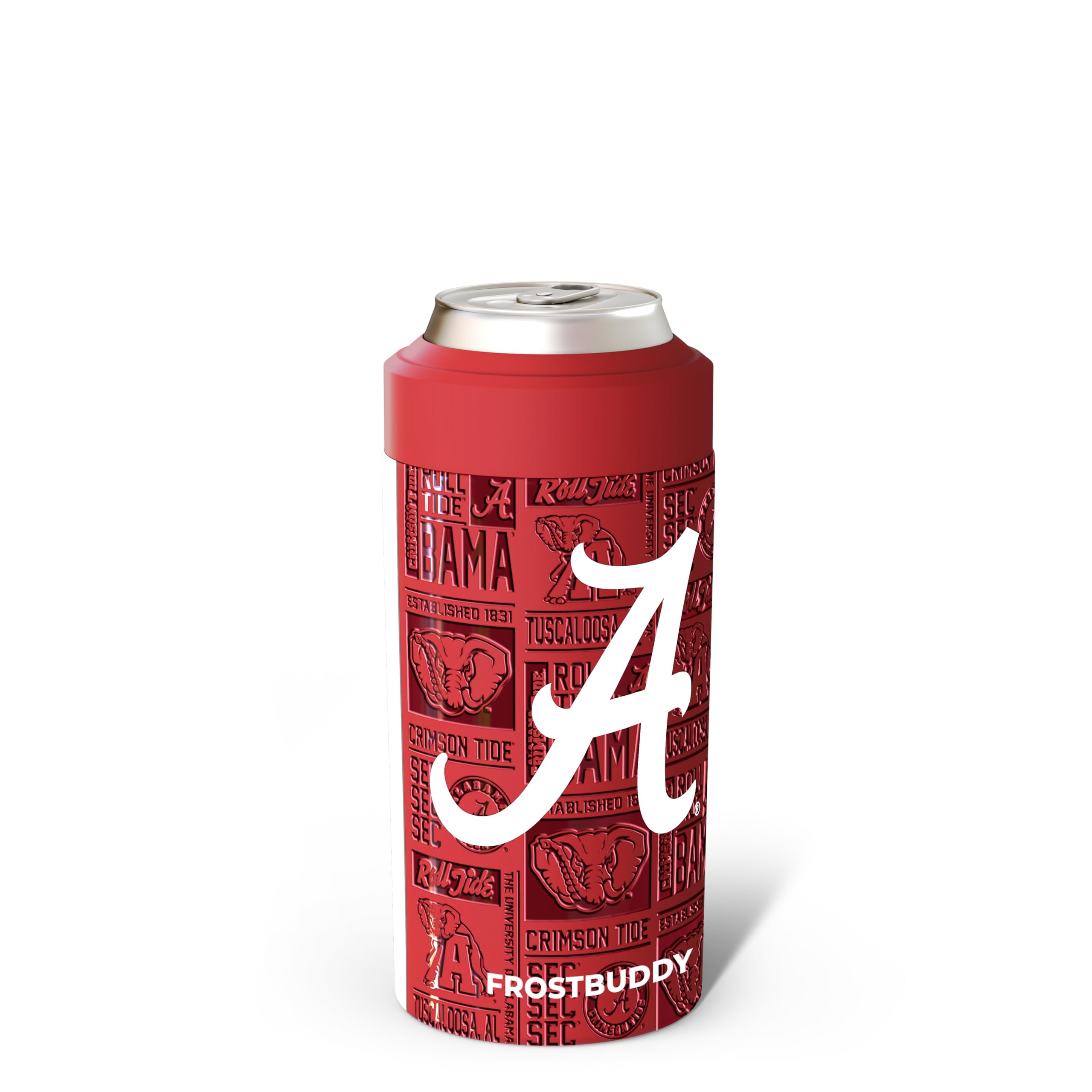 Frost Buddy Universal Can Cooler (Alabama Crimson Tide | 3D)